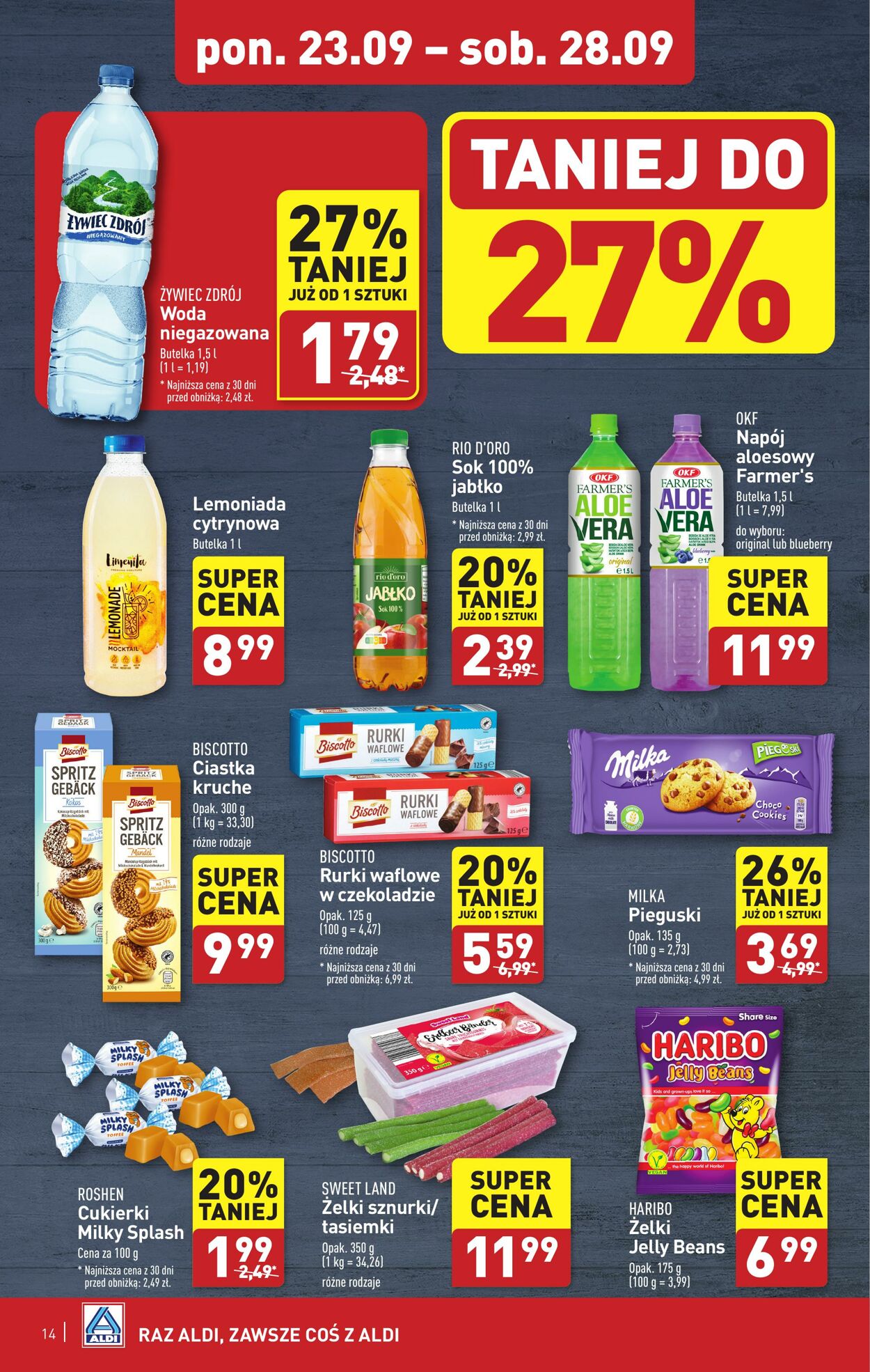 Gazetka Aldi 23.09.2024 - 28.09.2024