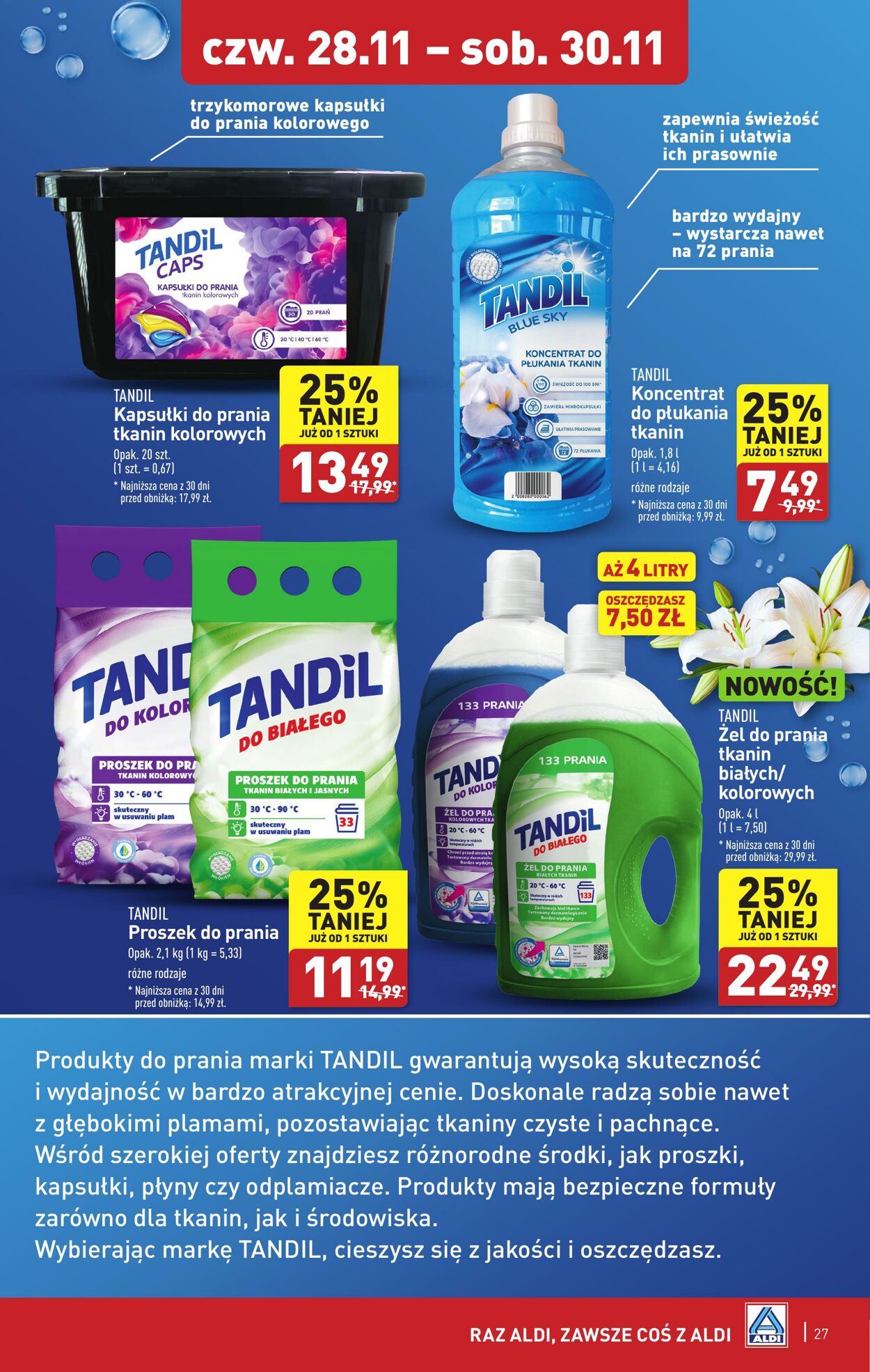 Gazetka Aldi 25.11.2024 - 30.11.2024