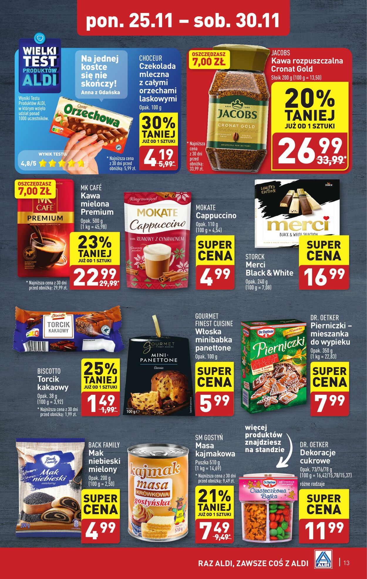 Gazetka Aldi 25.11.2024 - 30.11.2024