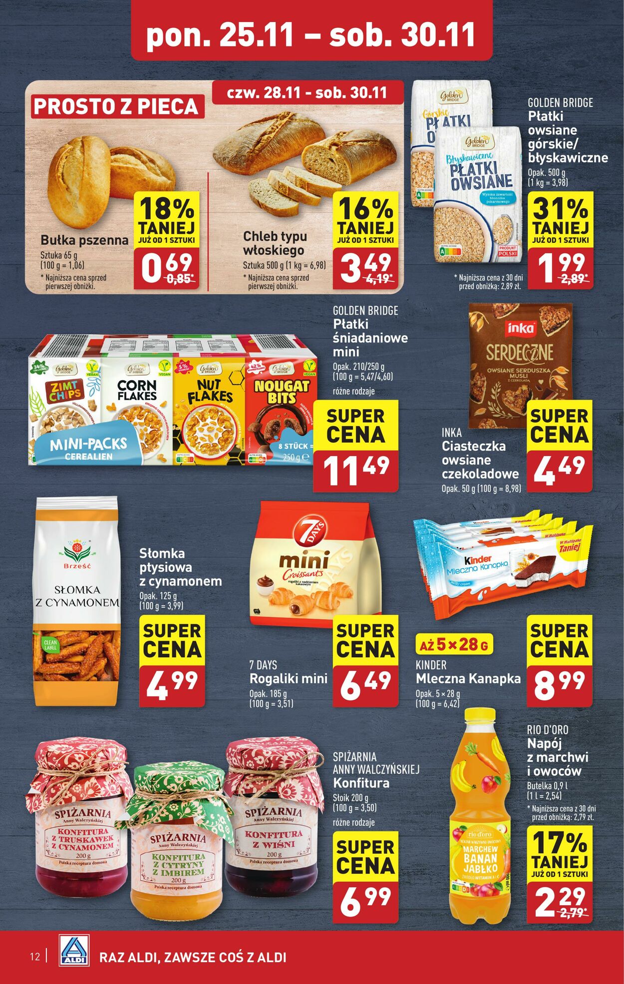 Gazetka Aldi 25.11.2024 - 30.11.2024