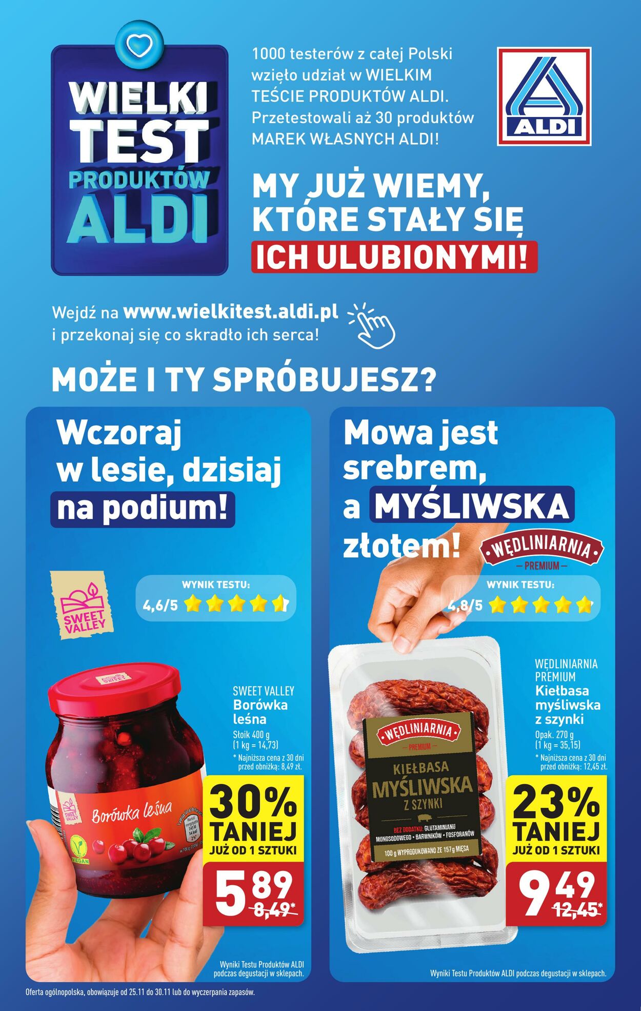 Gazetka Aldi 25.11.2024 - 30.11.2024