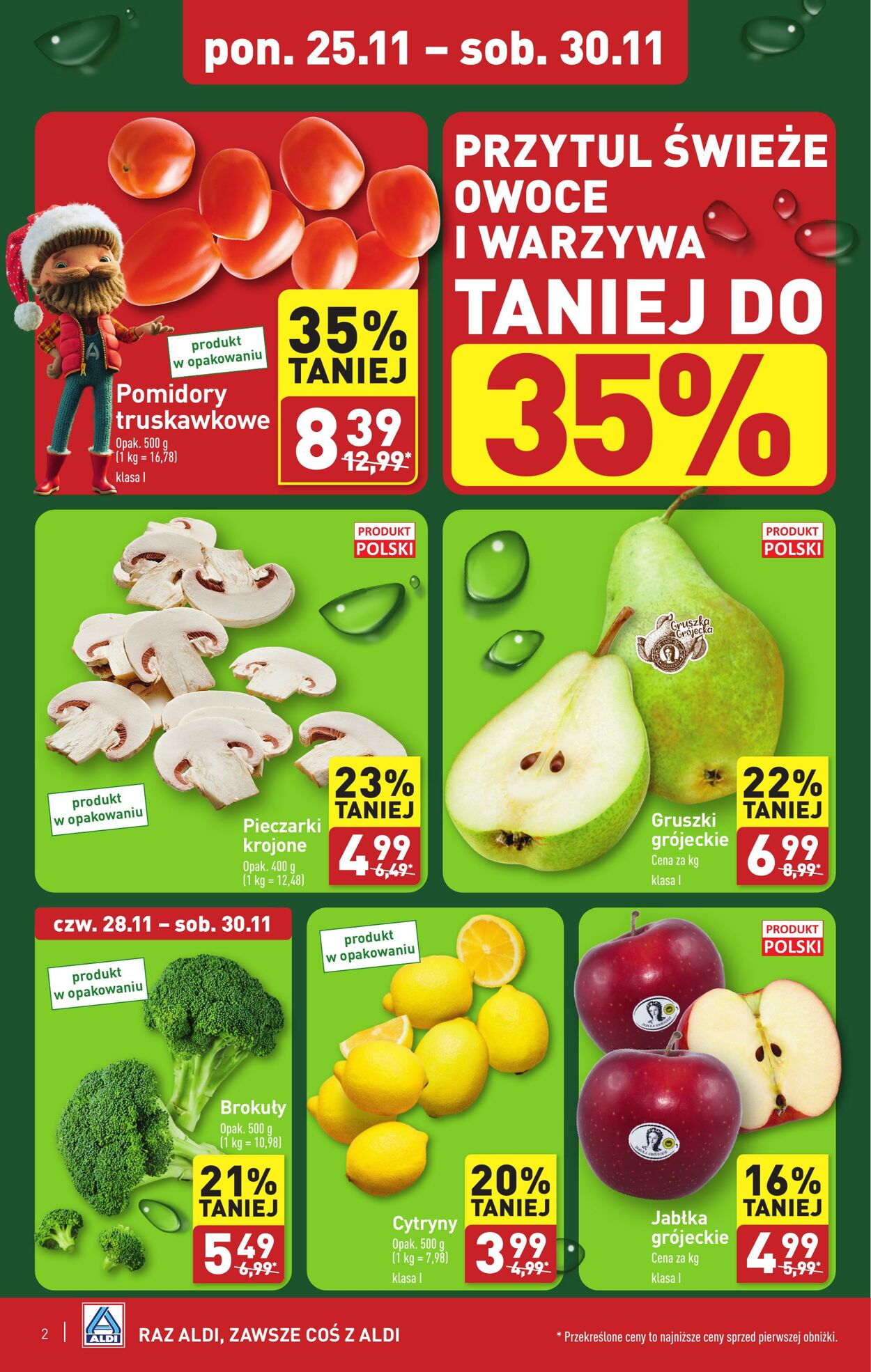 Gazetka Aldi 25.11.2024 - 30.11.2024