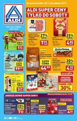 Gazetka Aldi 25.11.2024 - 30.11.2024