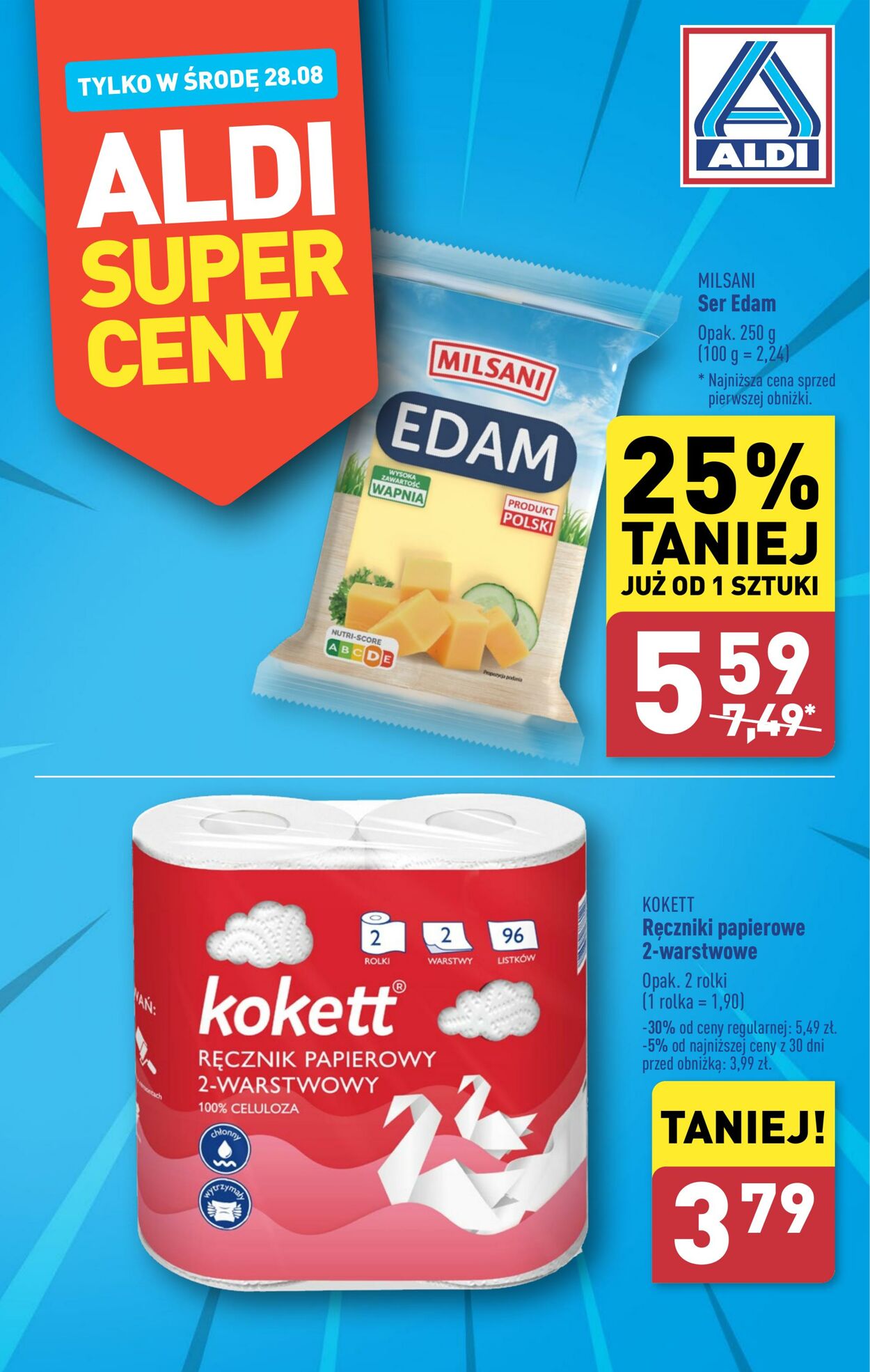 Gazetka Aldi 28.08.2024 - 28.08.2024