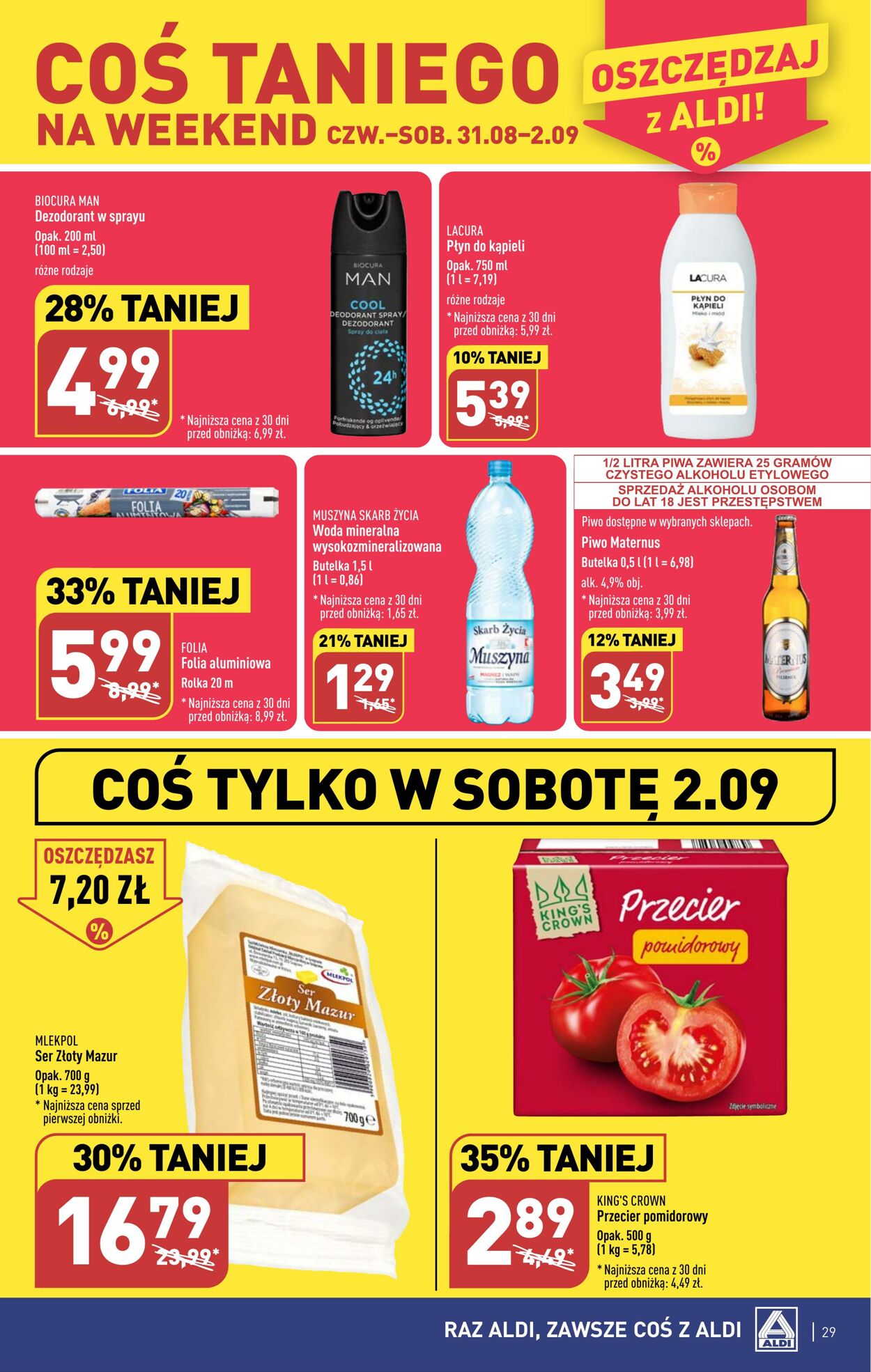 Gazetka Aldi 28.08.2023 - 02.09.2023