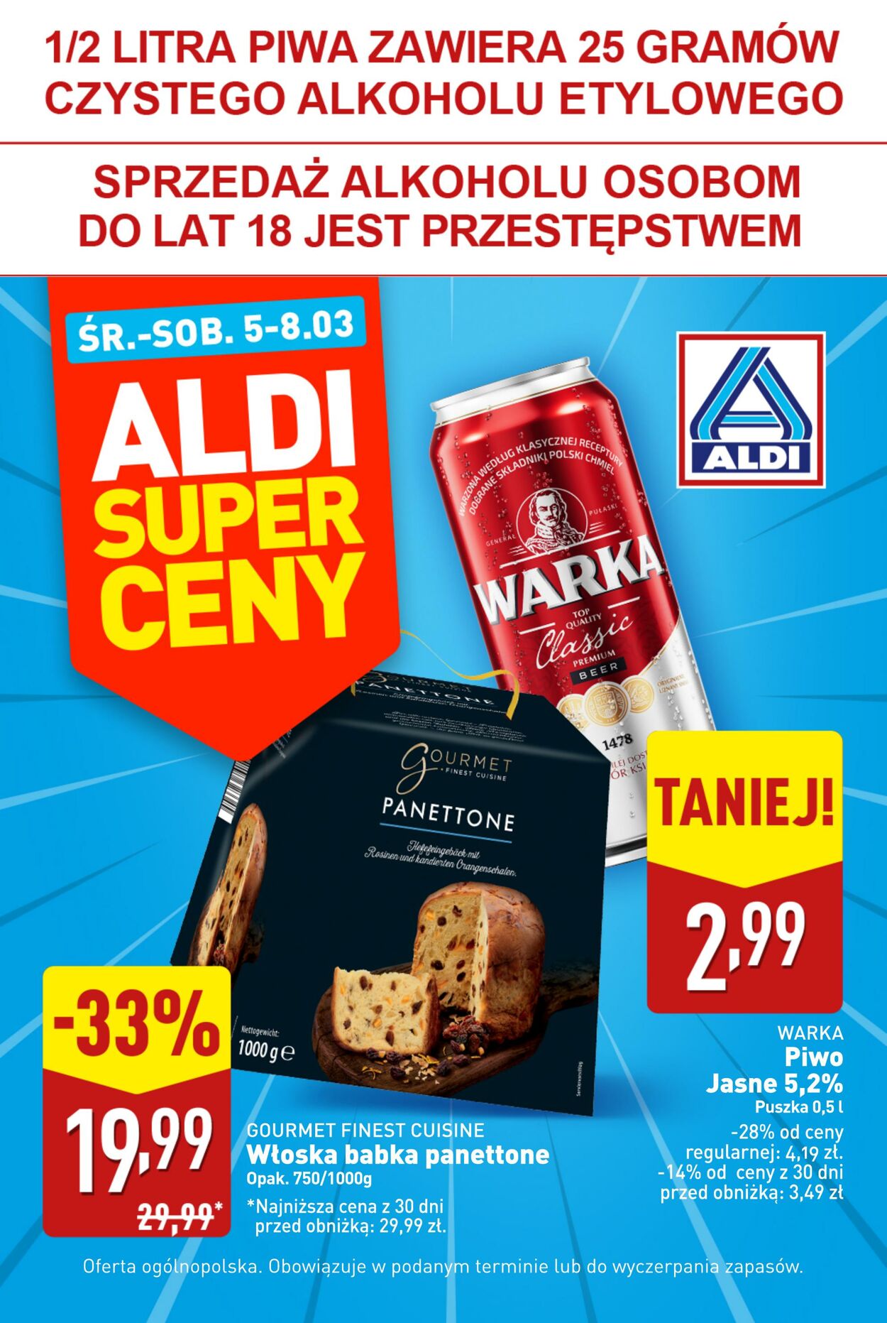 Gazetka Aldi 05.03.2025 - 08.03.2025