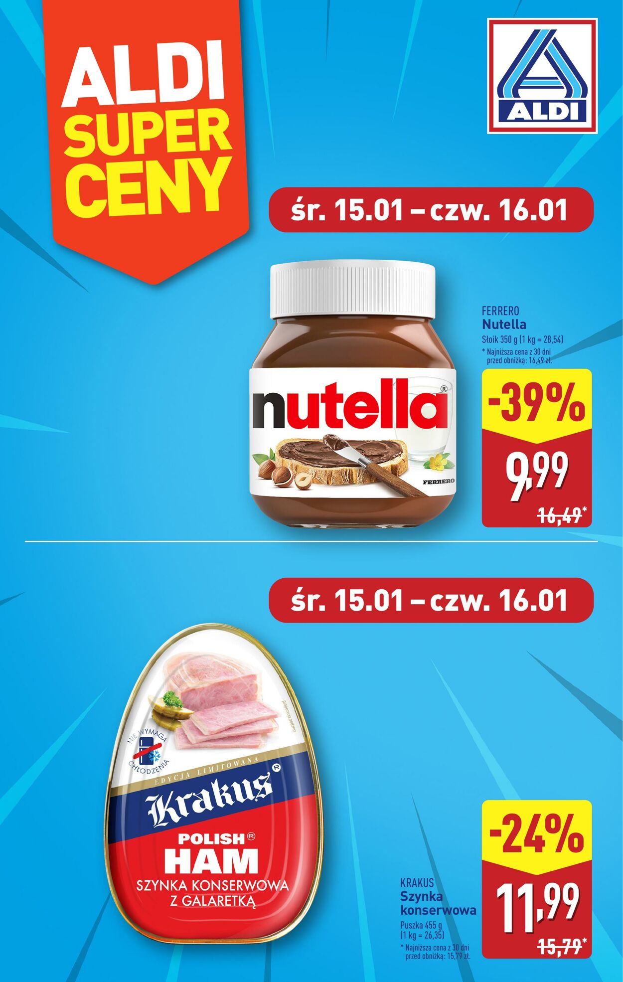 Gazetka Aldi 15.01.2025 - 16.01.2025