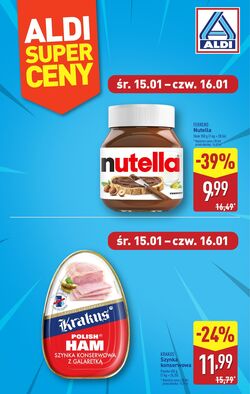 Gazetka Aldi 15.01.2025 - 16.01.2025