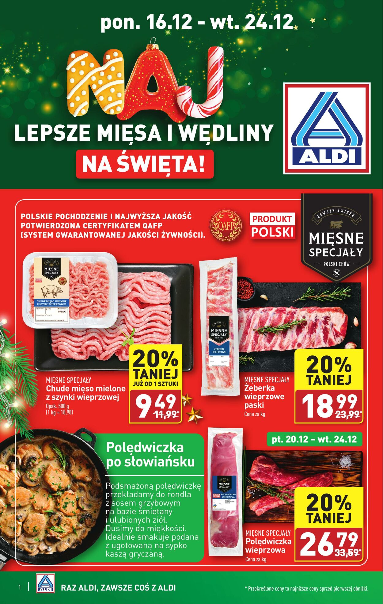 Gazetka Aldi 16.12.2024 - 24.12.2024