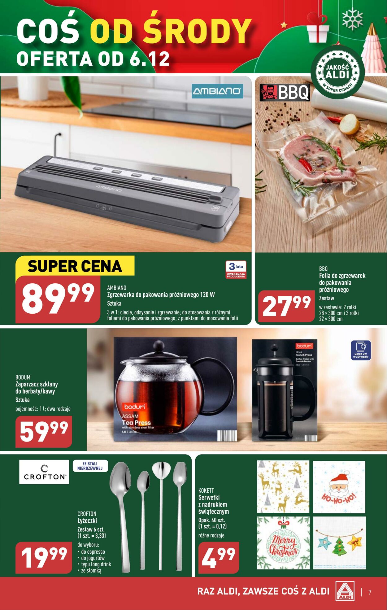 Gazetka Aldi 06.12.2023 - 09.12.2023