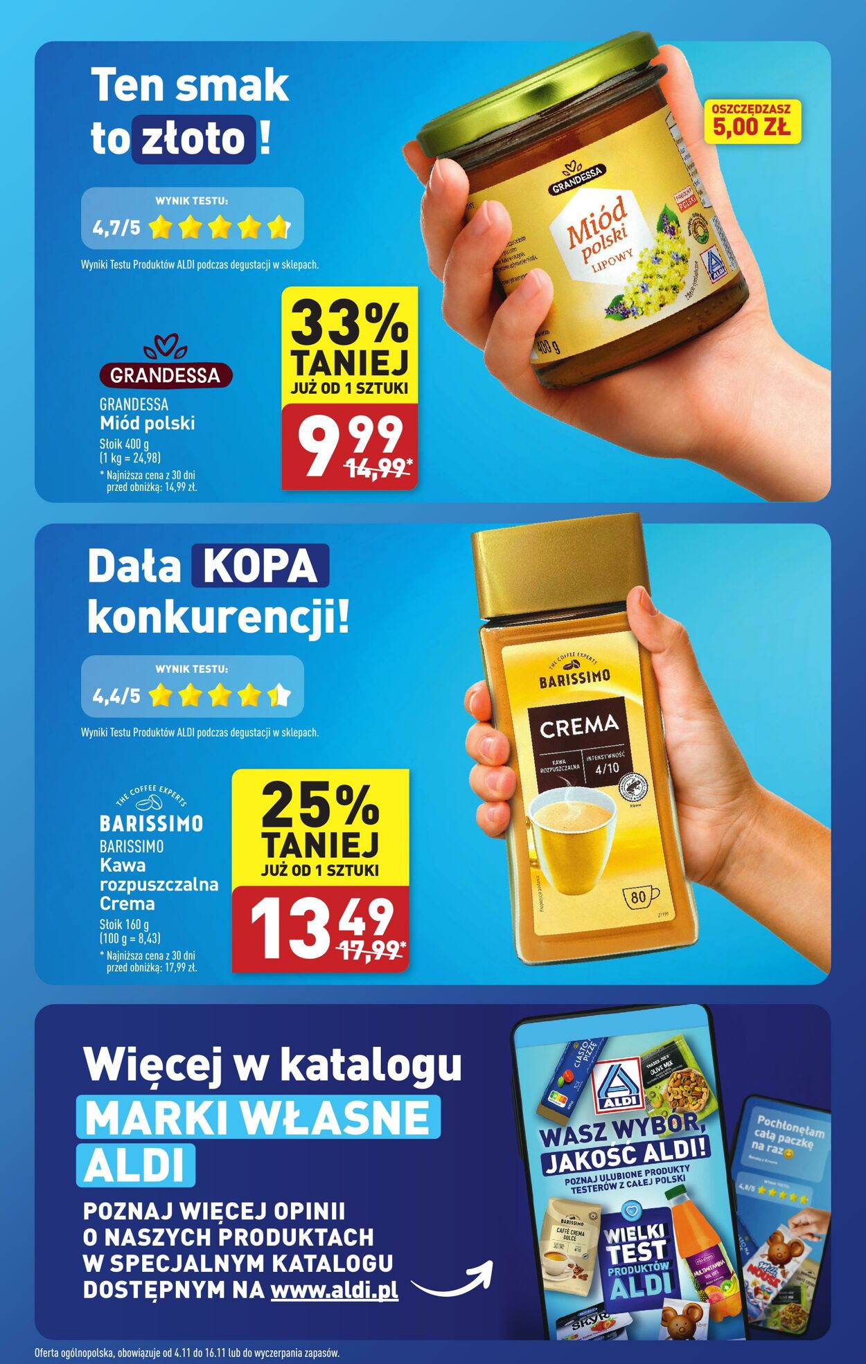 Gazetka Aldi 04.11.2024 - 16.11.2024