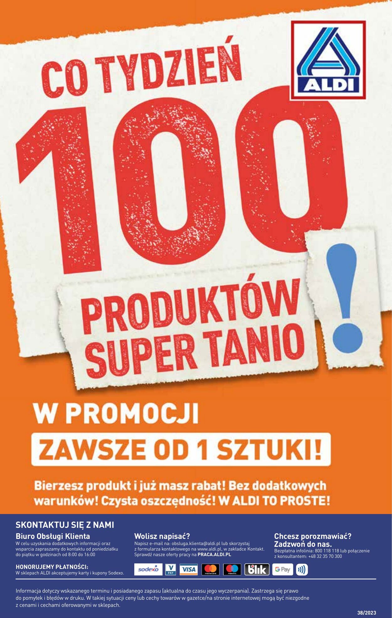 Gazetka Aldi 20.09.2023 - 23.09.2023