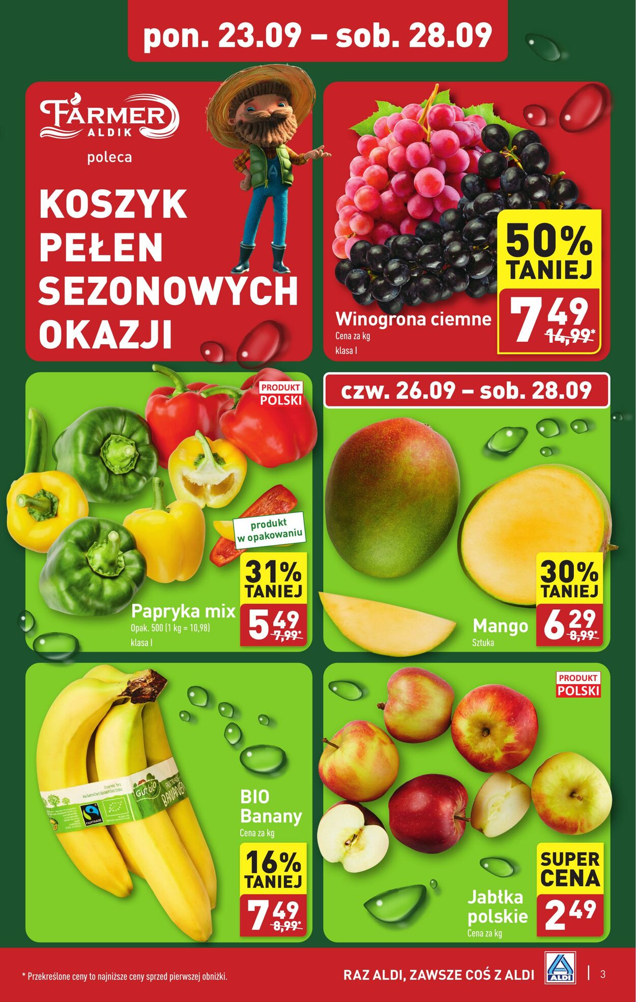 Gazetka Aldi 23.09.2024 - 28.09.2024