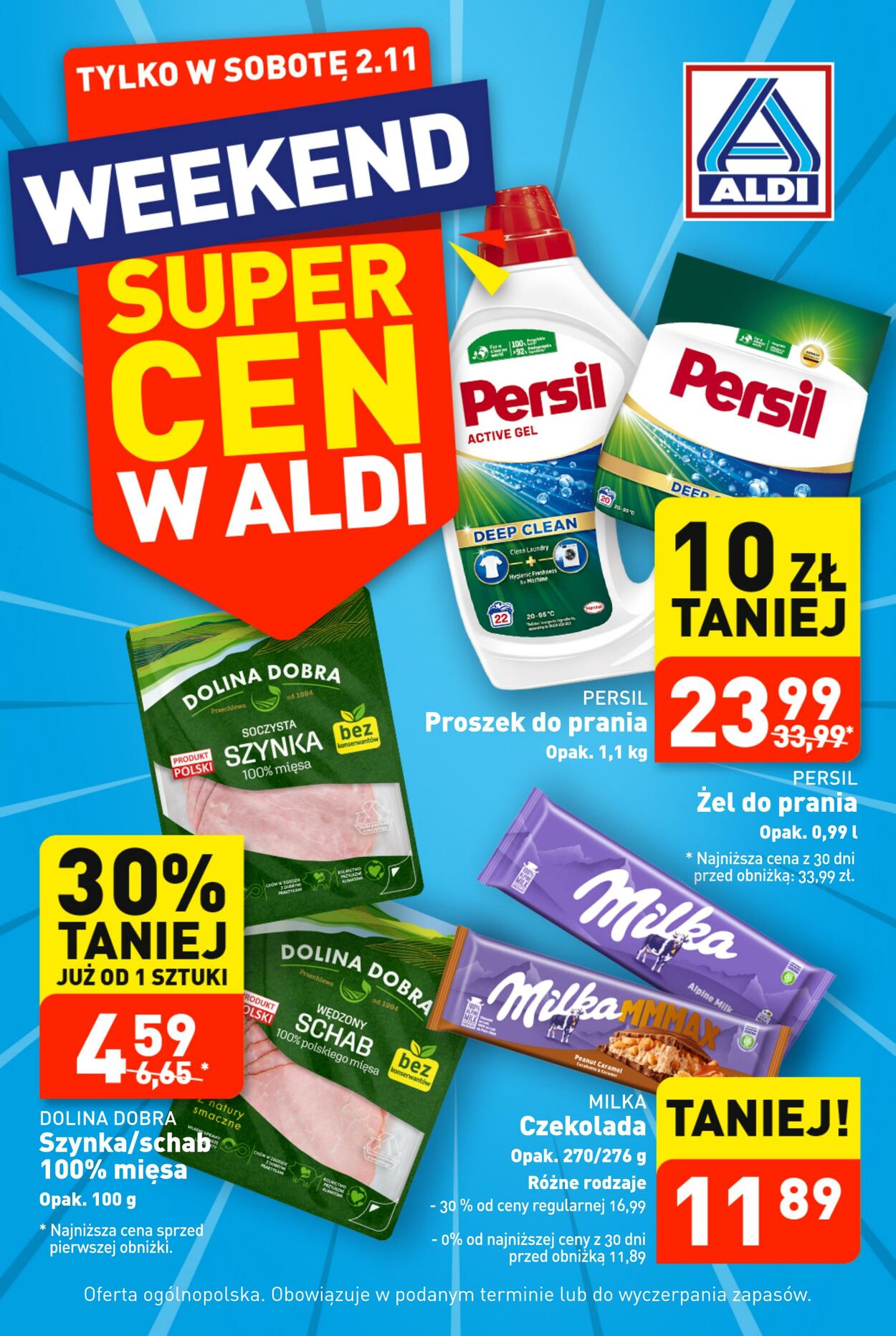 Gazetka Aldi 02.11.2024 - 02.11.2024