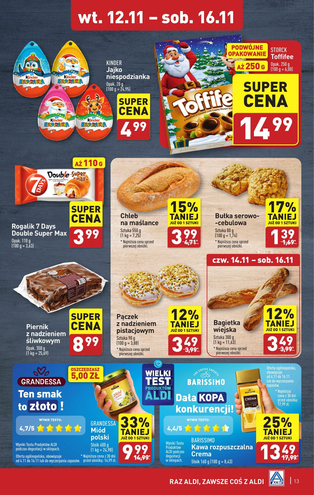 Gazetka Aldi 12.11.2024 - 16.11.2024