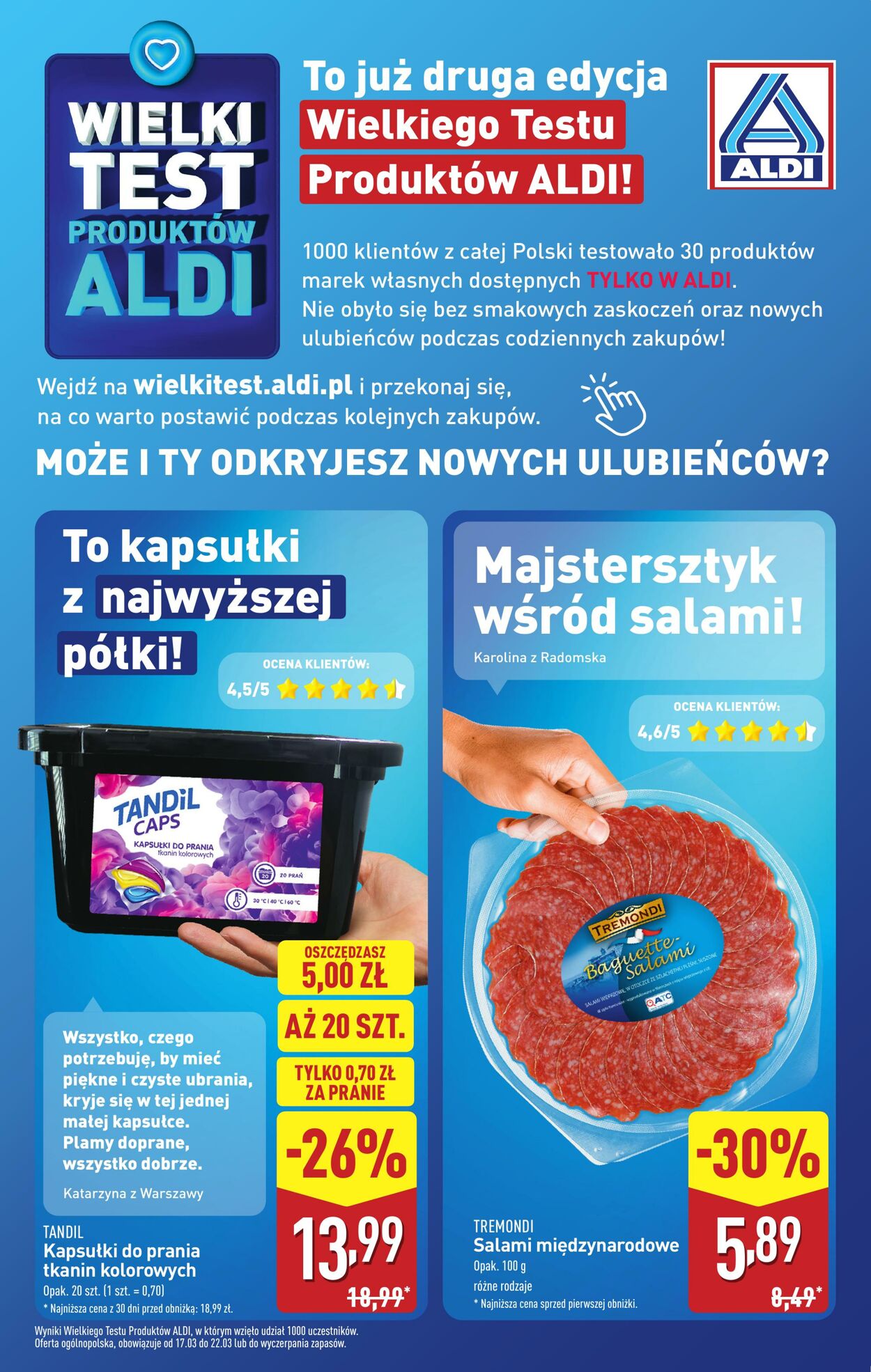 Gazetka Aldi - Aldi 17 mar, 2025 - 22 mar, 2025