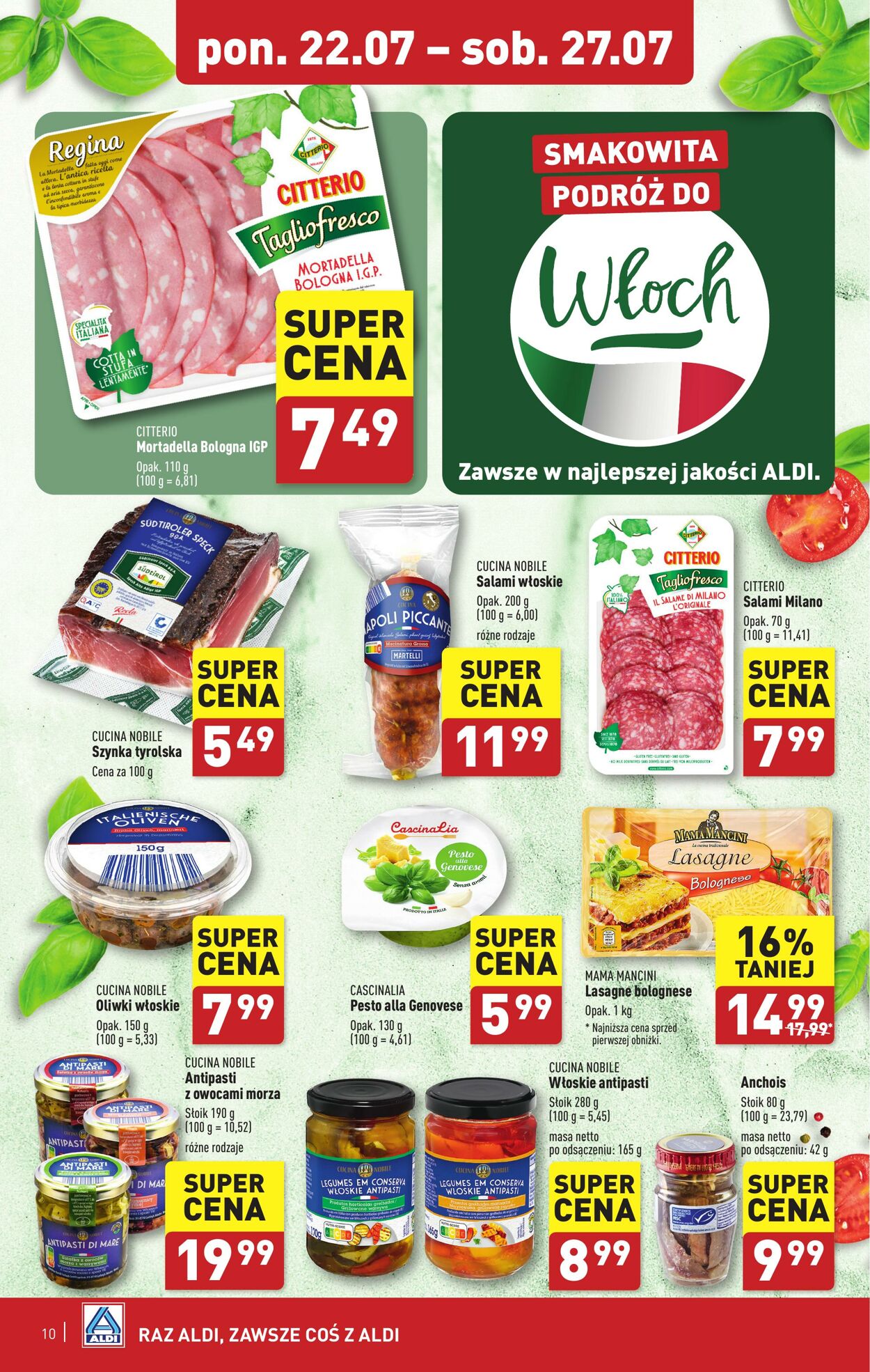 Gazetka Aldi 22.07.2024 - 27.07.2024