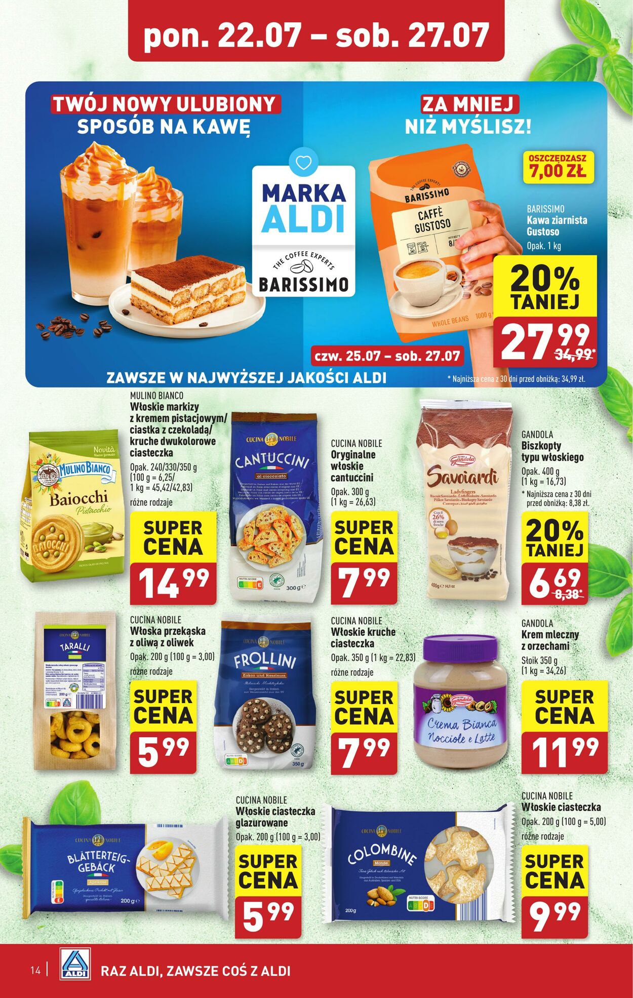 Gazetka Aldi 22.07.2024 - 27.07.2024