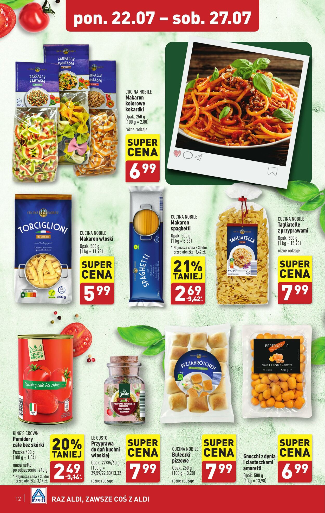 Gazetka Aldi 22.07.2024 - 27.07.2024