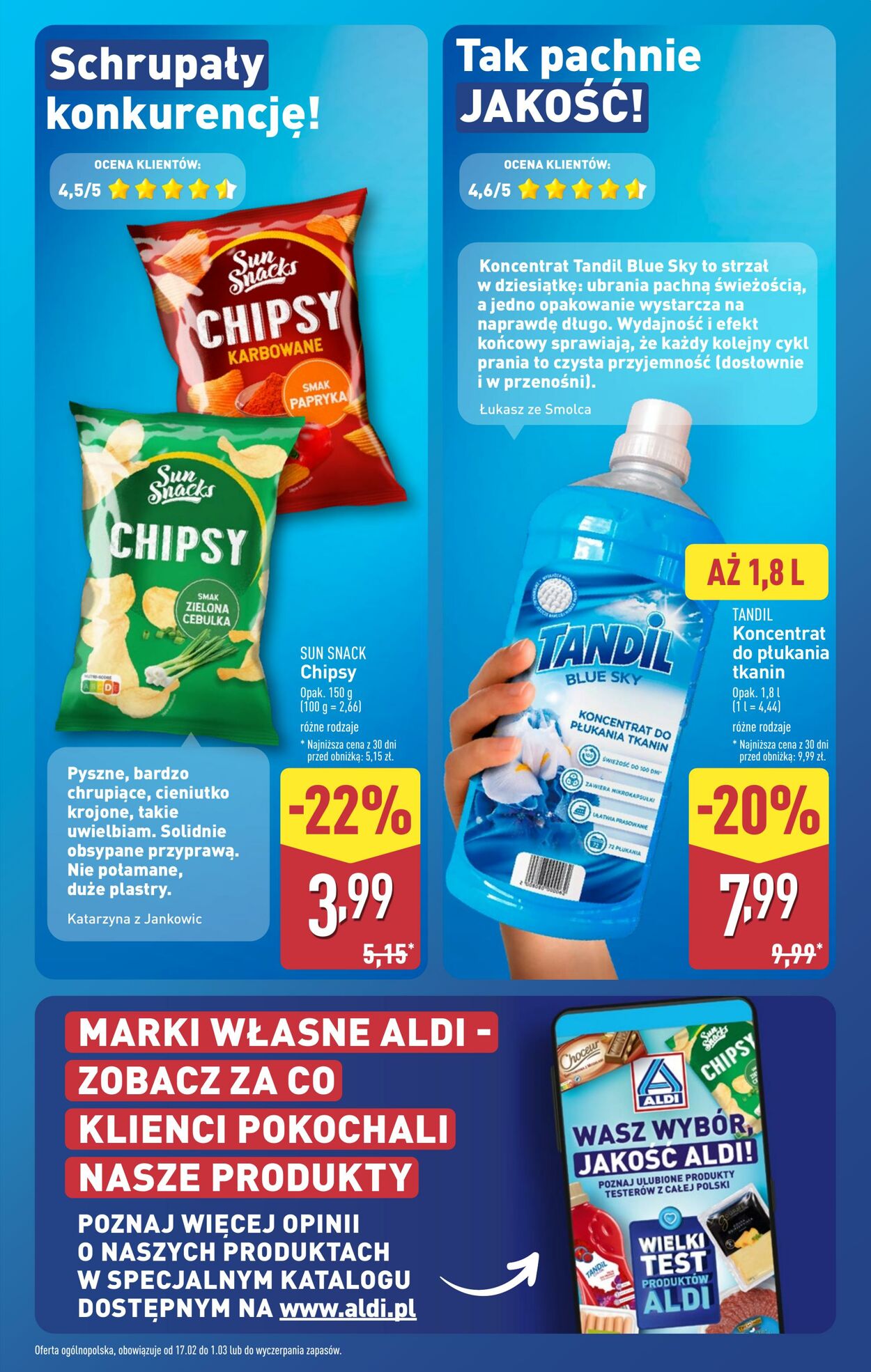 Gazetka Aldi 20.02.2025 - 22.02.2025