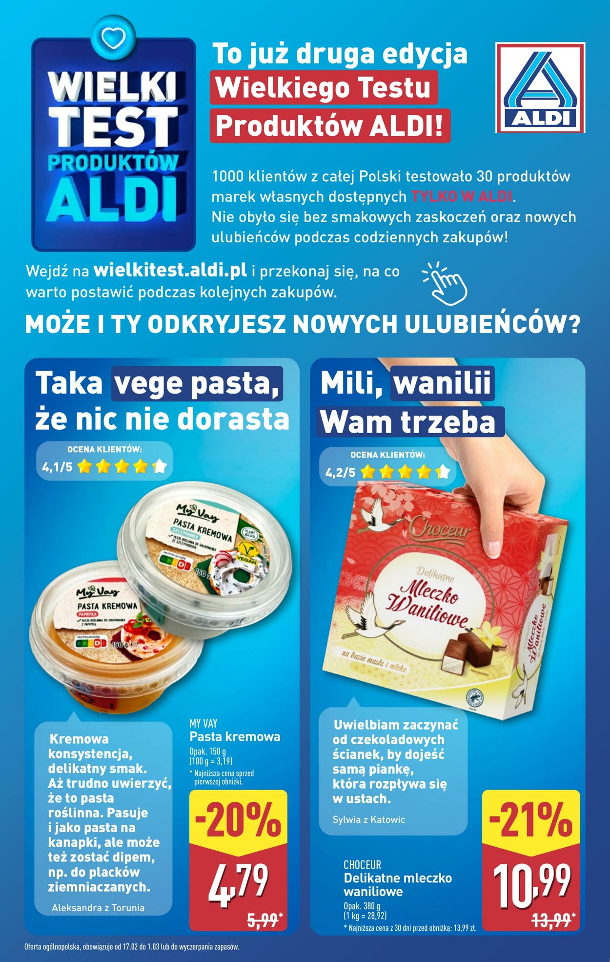 Gazetka Aldi 20.02.2025 - 22.02.2025