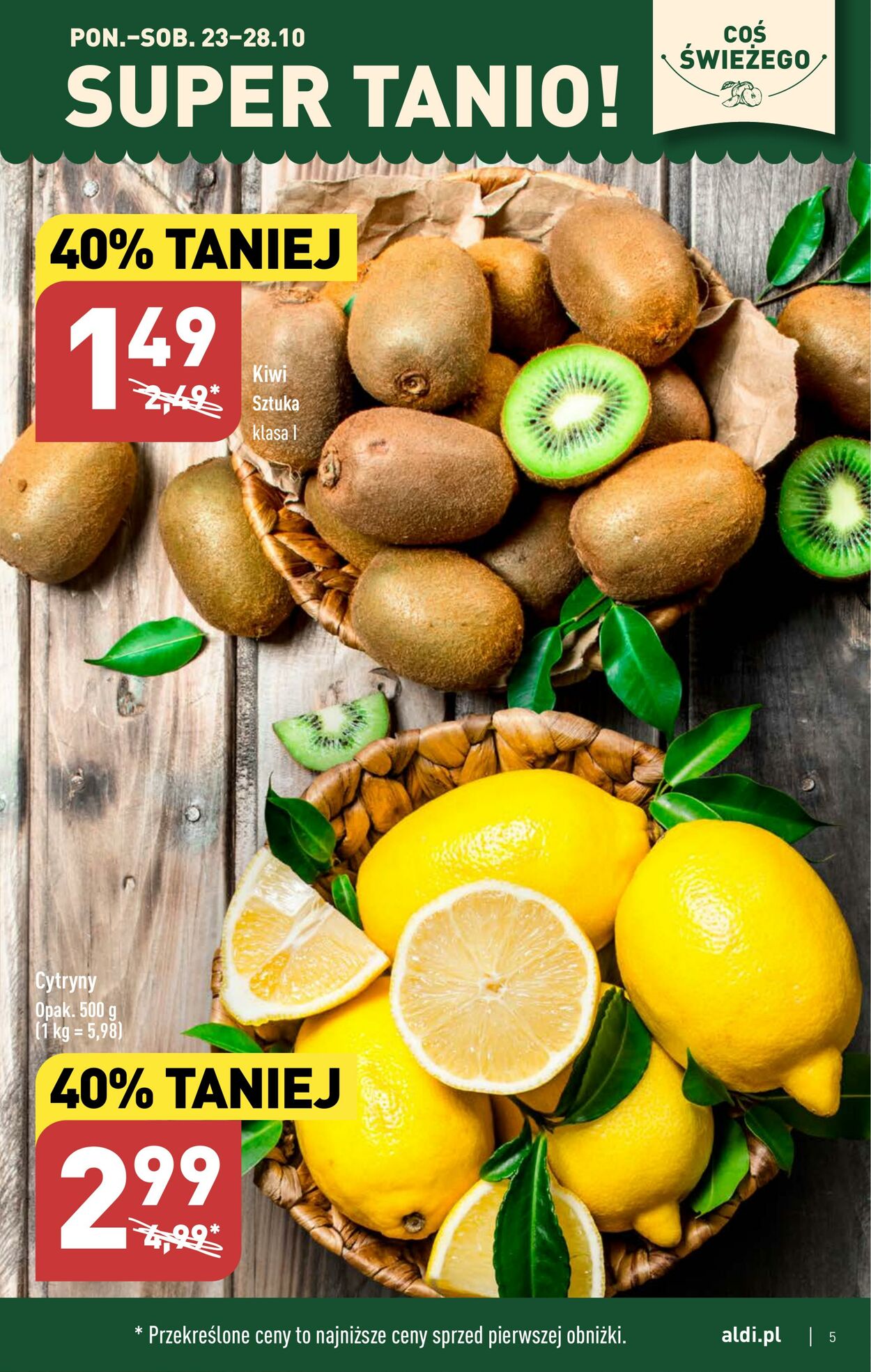 Gazetka Aldi 23.10.2023 - 28.10.2023