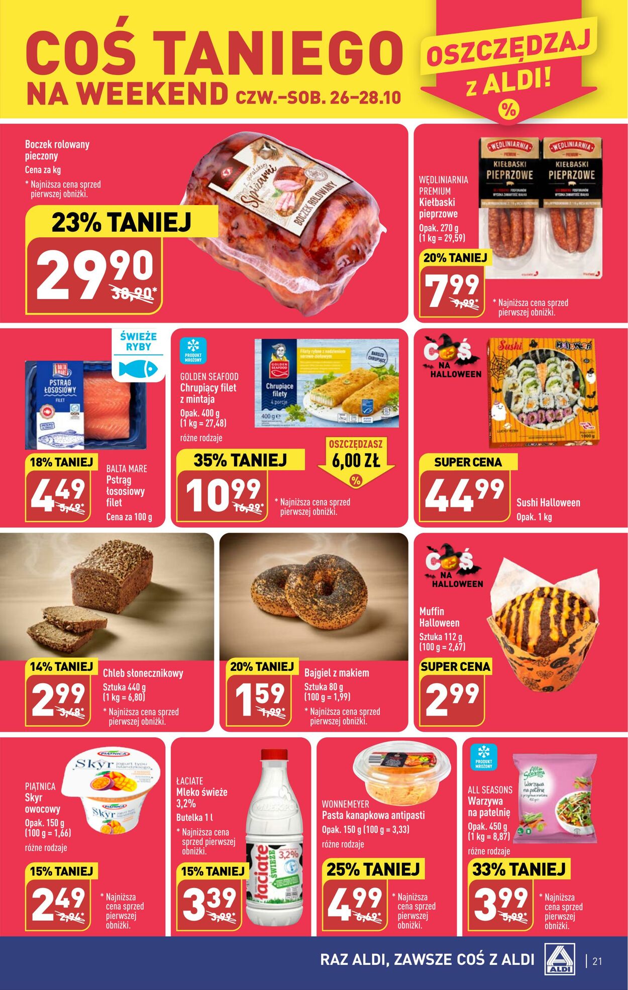 Gazetka Aldi 23.10.2023 - 28.10.2023