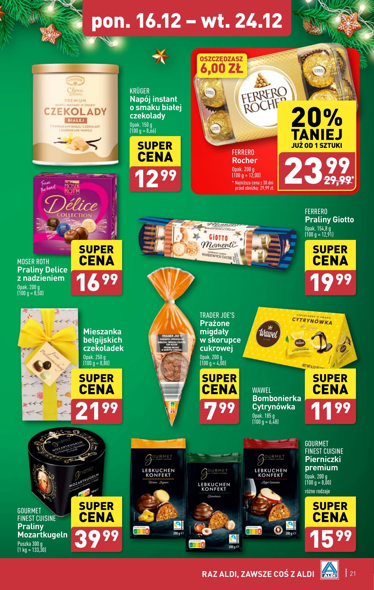 Gazetka Aldi 16.12.2024 - 24.12.2024