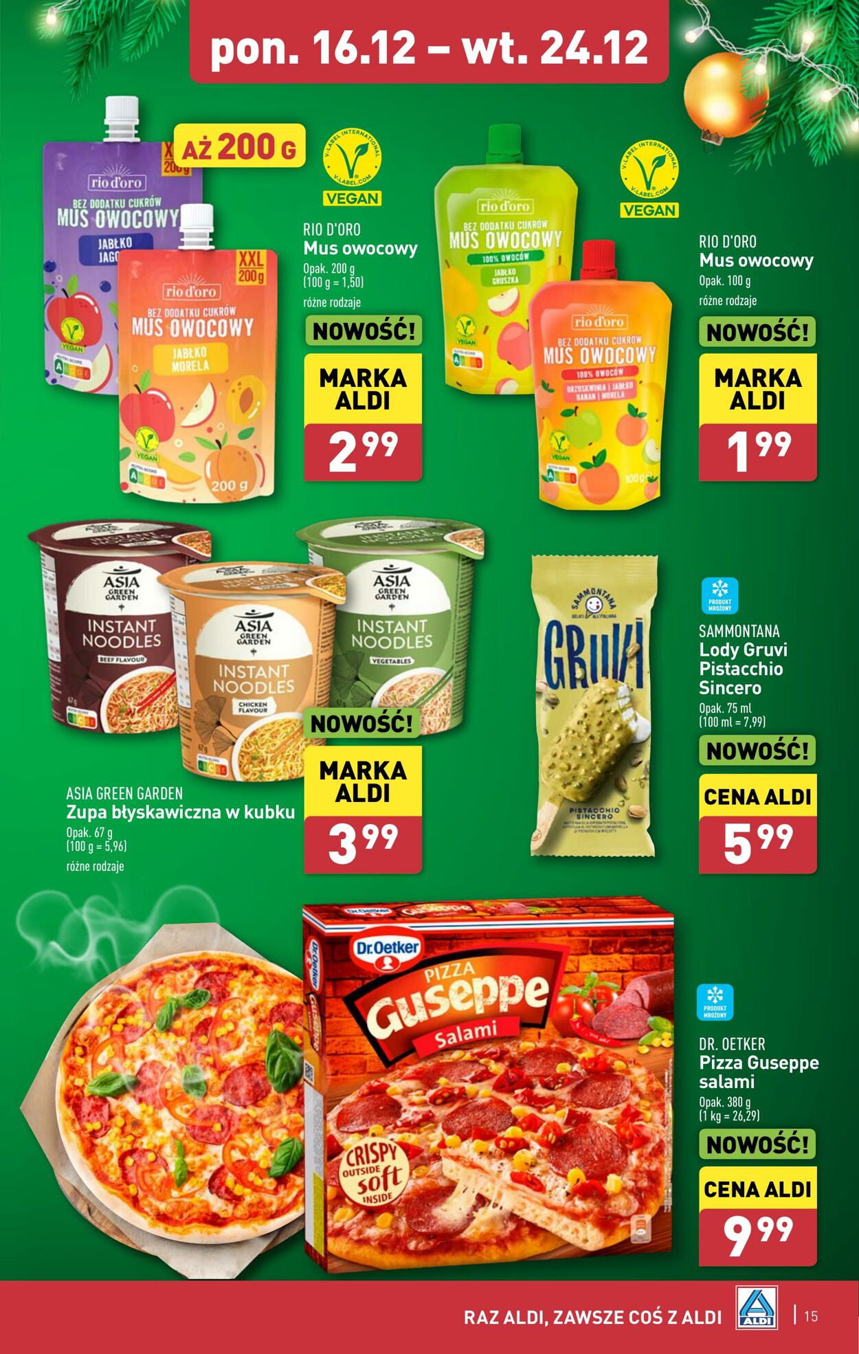 Gazetka Aldi 16.12.2024 - 24.12.2024