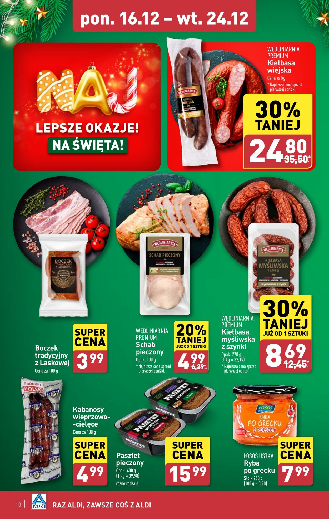 Gazetka Aldi 16.12.2024 - 24.12.2024