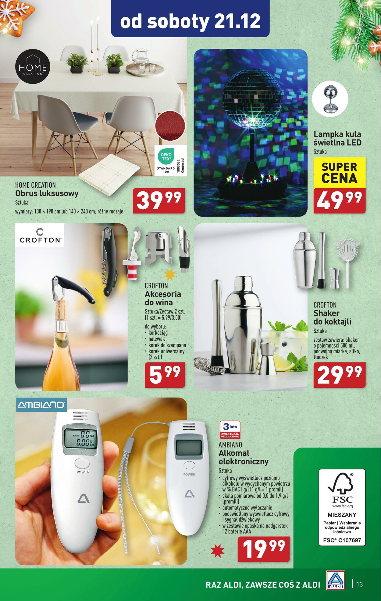 Gazetka Aldi 18.12.2024 - 24.12.2024