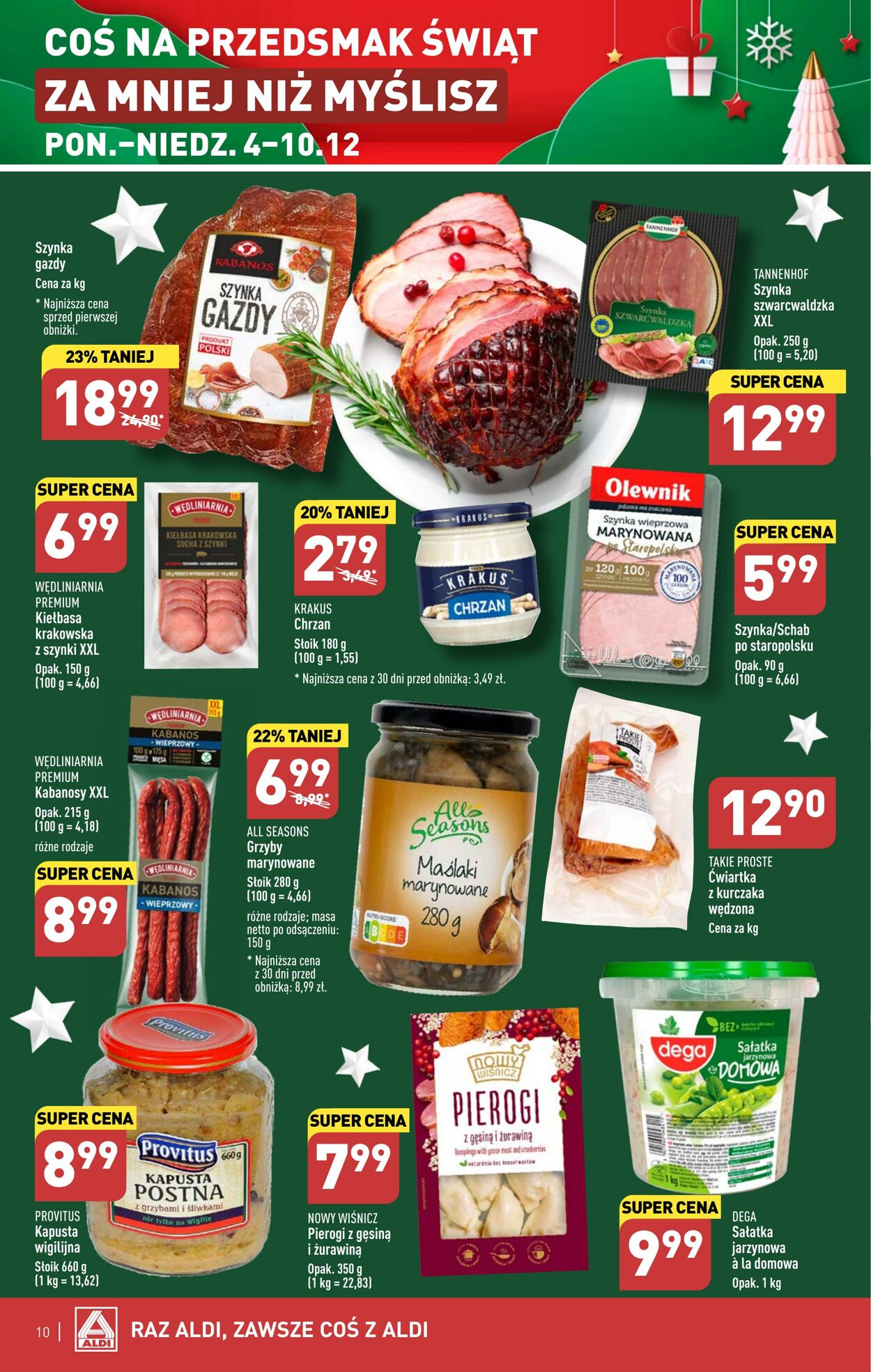 Gazetka Aldi 04.12.2023 - 10.12.2023