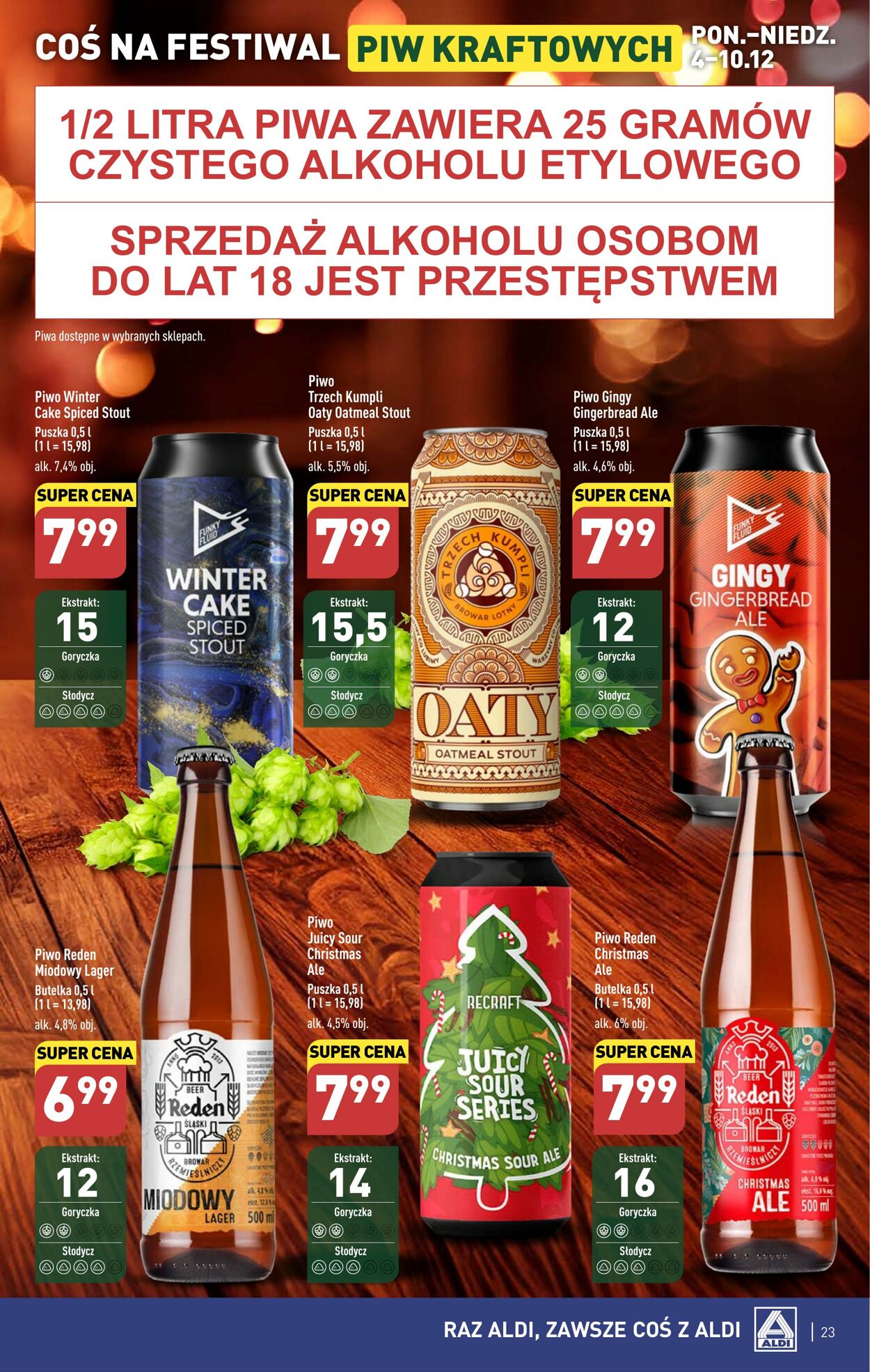 Gazetka Aldi 04.12.2023 - 10.12.2023