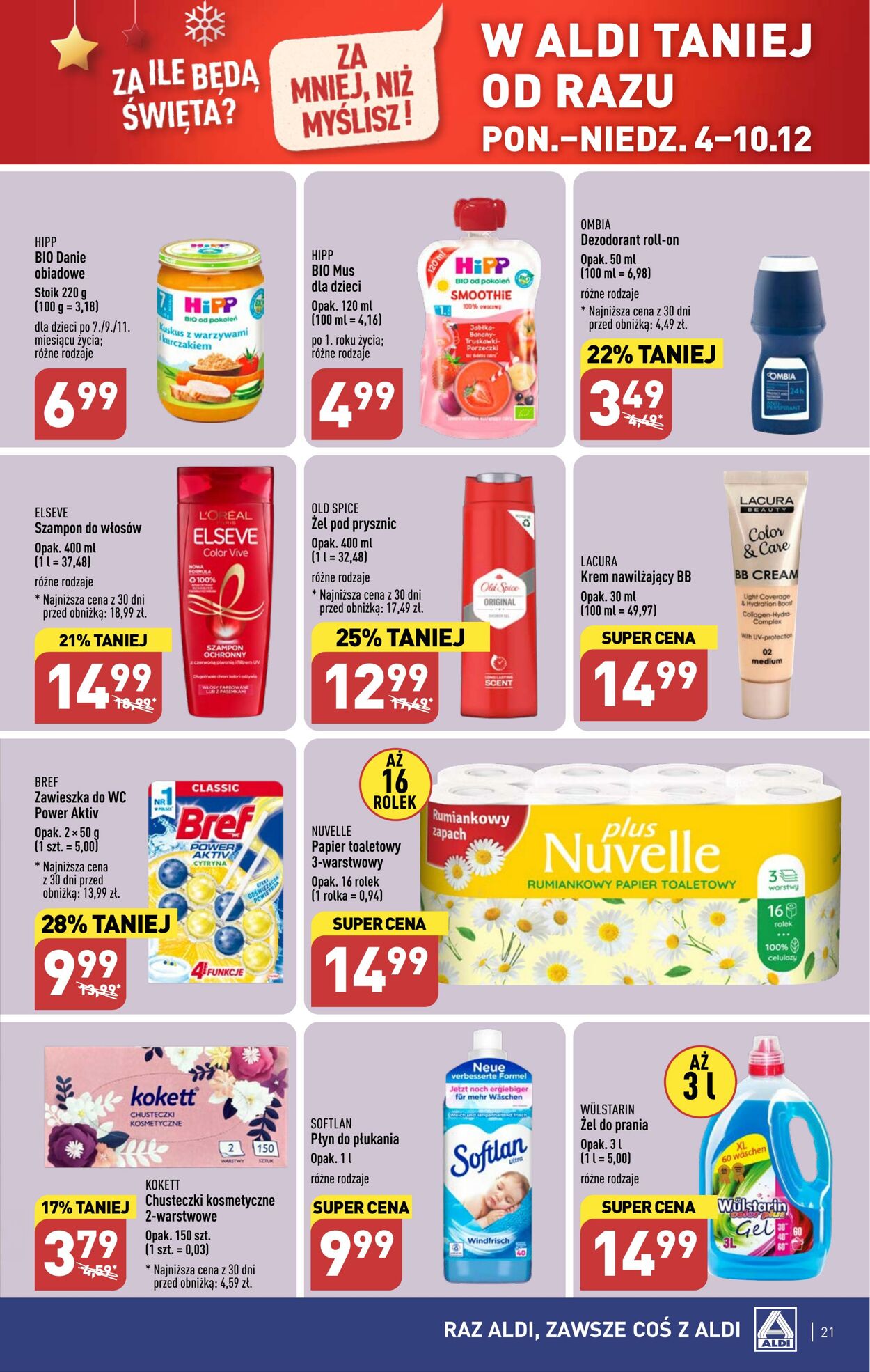 Gazetka Aldi 04.12.2023 - 10.12.2023