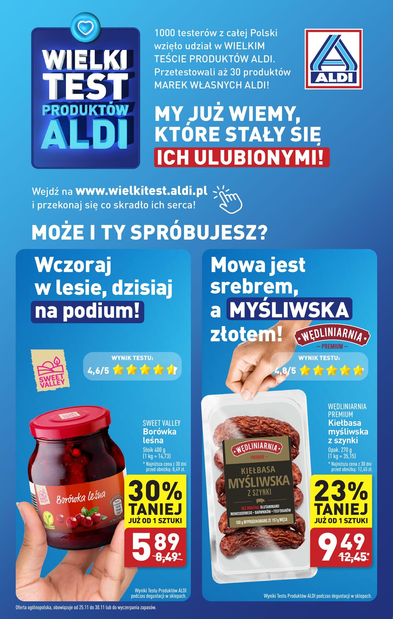 Gazetka Aldi - Aldi 25 lis, 2024 - 30 lis, 2024