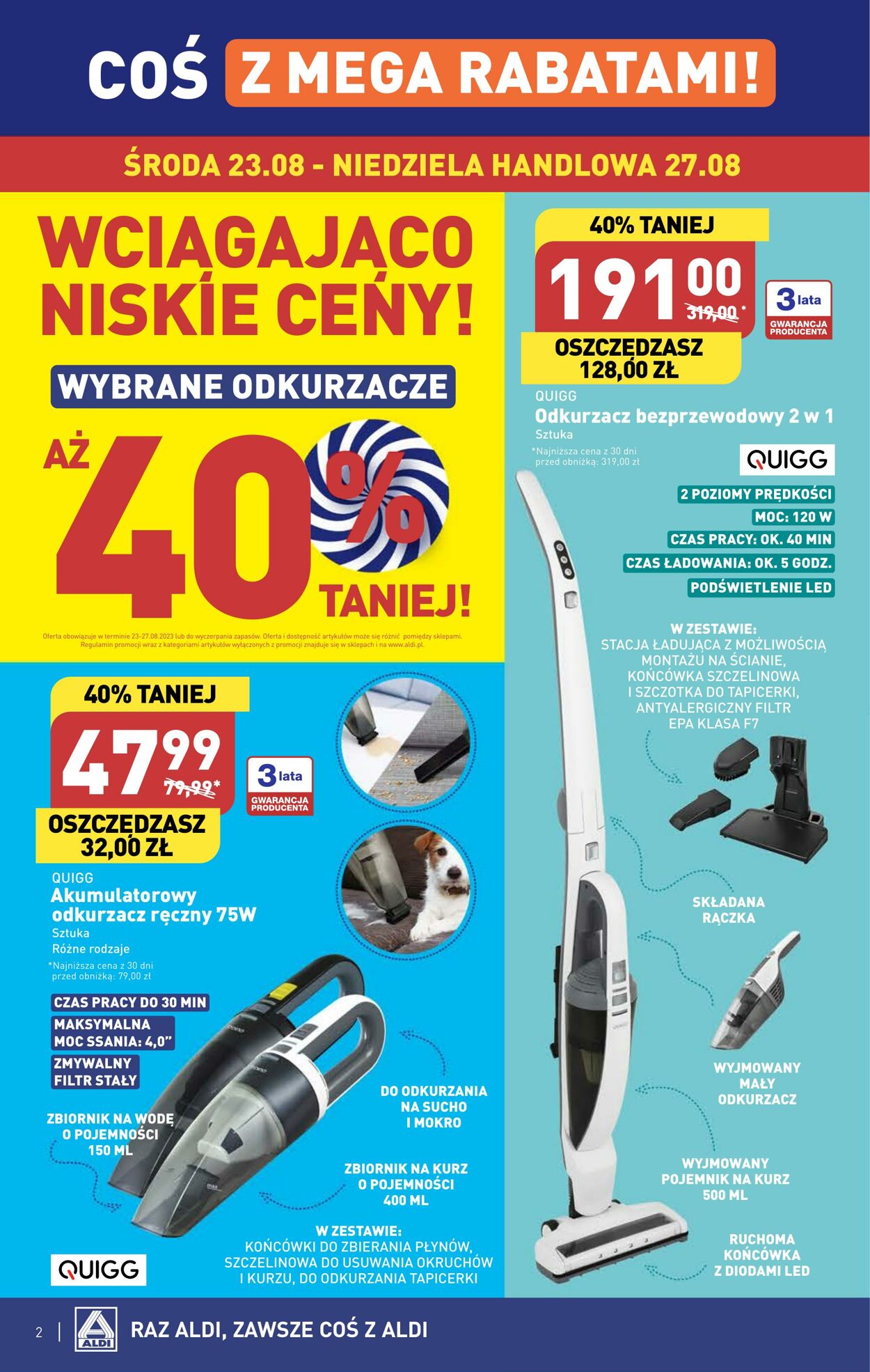 Gazetka Aldi 23.08.2023 - 26.08.2023