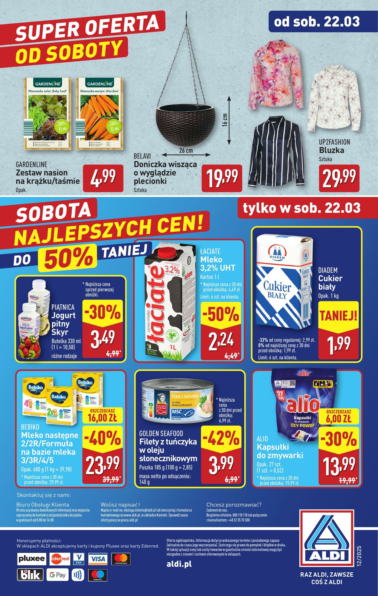 Gazetka Aldi 20.03.2025 - 22.03.2025