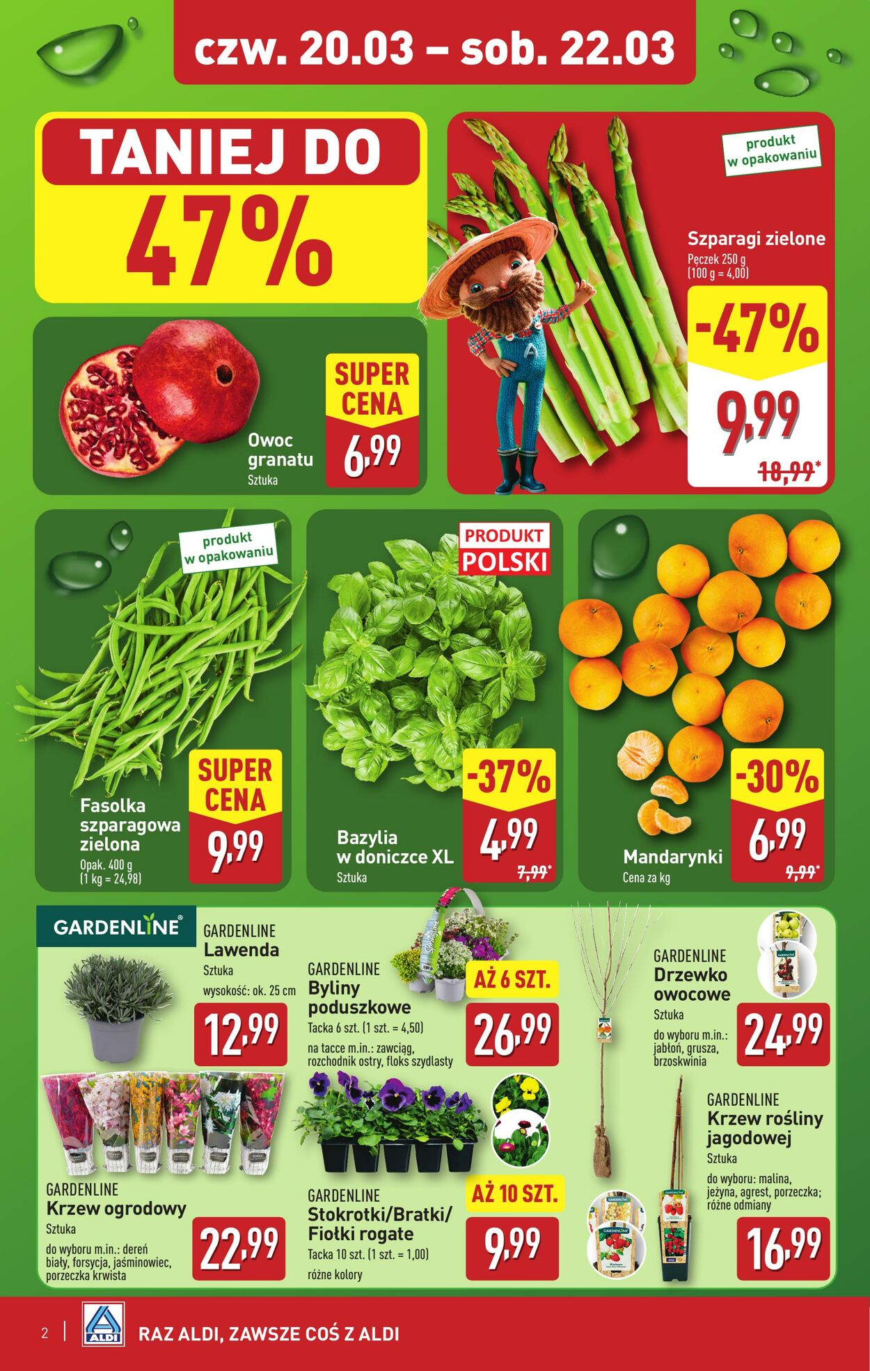 Gazetka Aldi 20.03.2025 - 22.03.2025