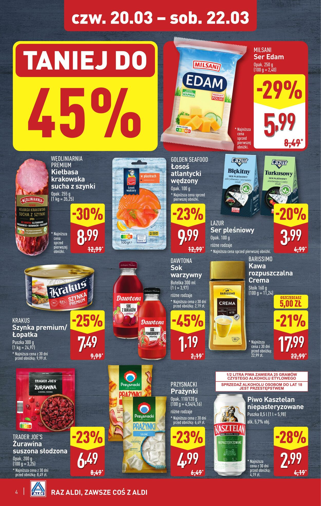 Gazetka Aldi 20.03.2025 - 22.03.2025