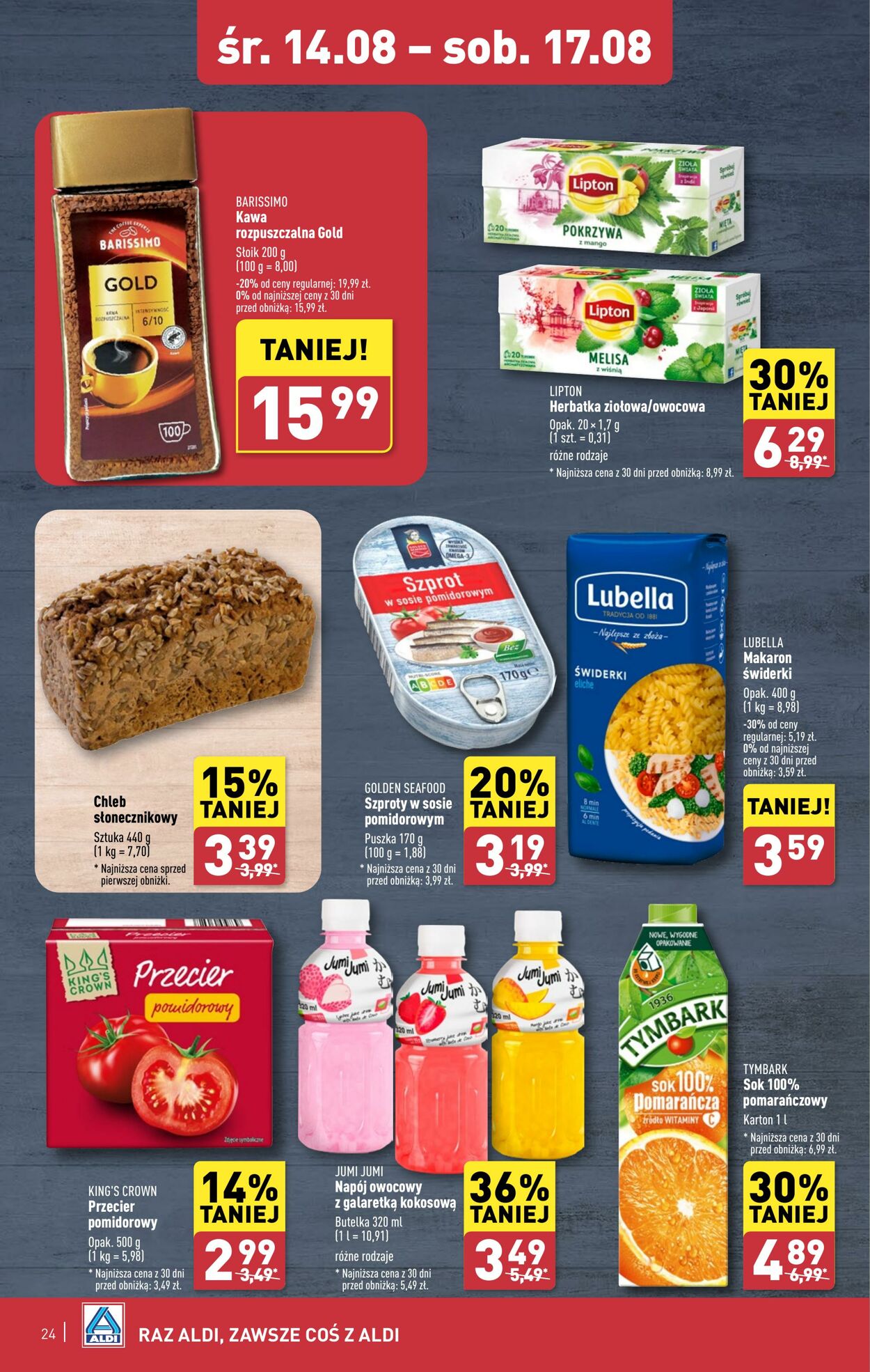 Gazetka Aldi 12.08.2024 - 17.08.2024