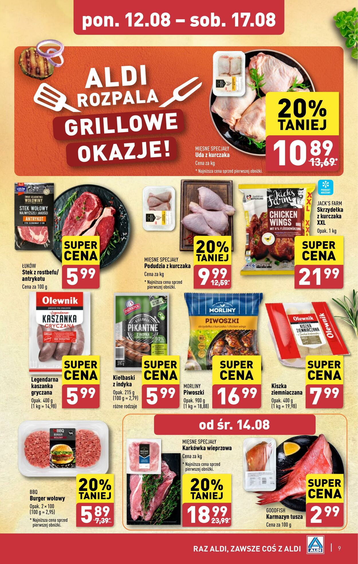 Gazetka Aldi 12.08.2024 - 17.08.2024