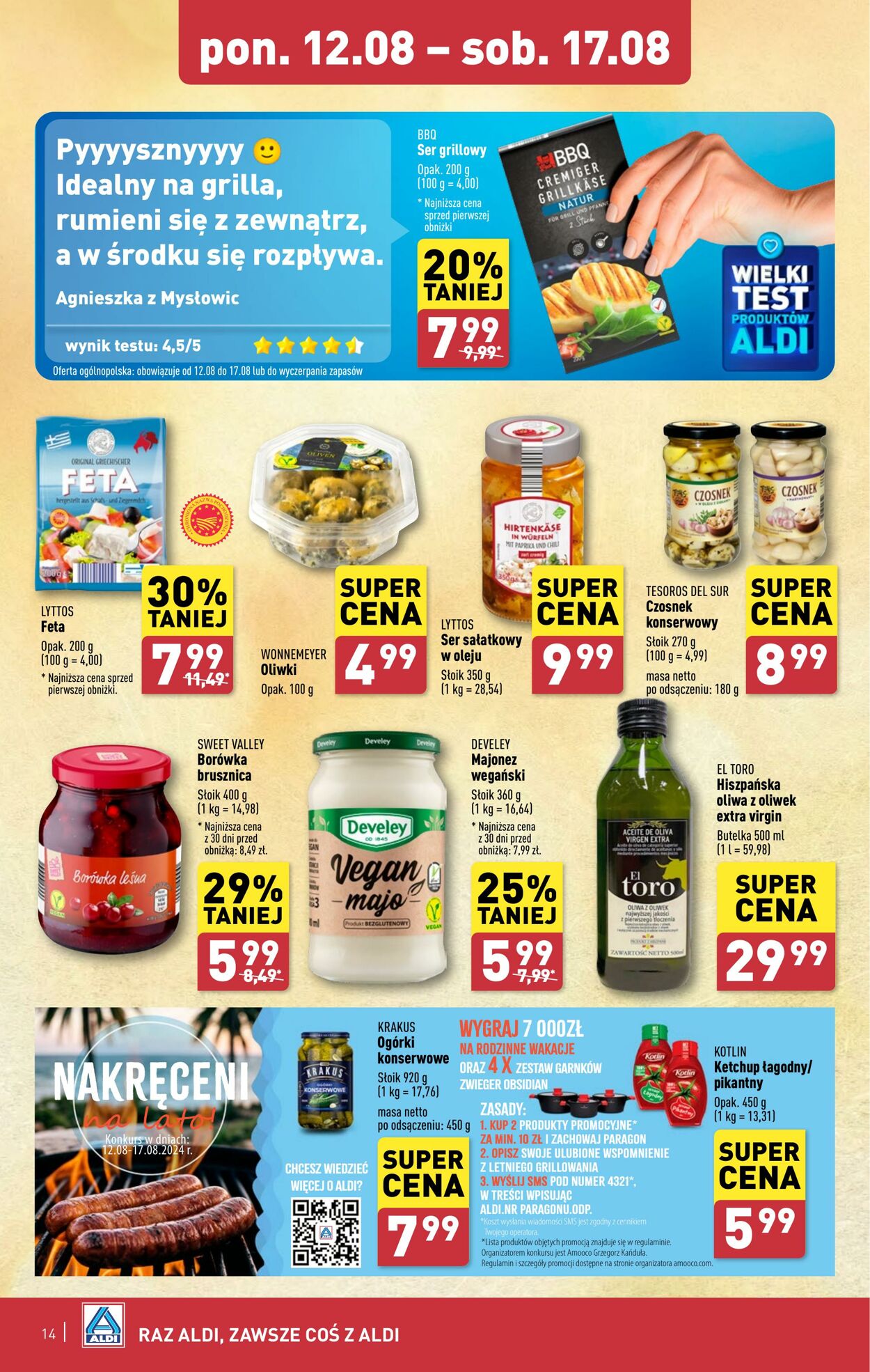 Gazetka Aldi 12.08.2024 - 17.08.2024