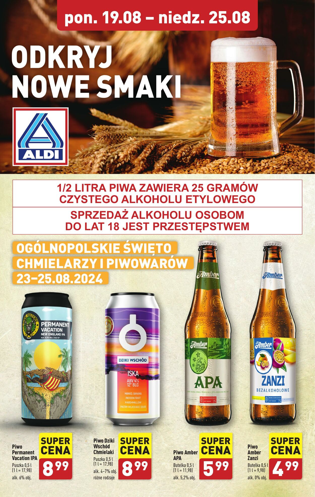 Gazetka Aldi 19.08.2024 - 25.08.2024