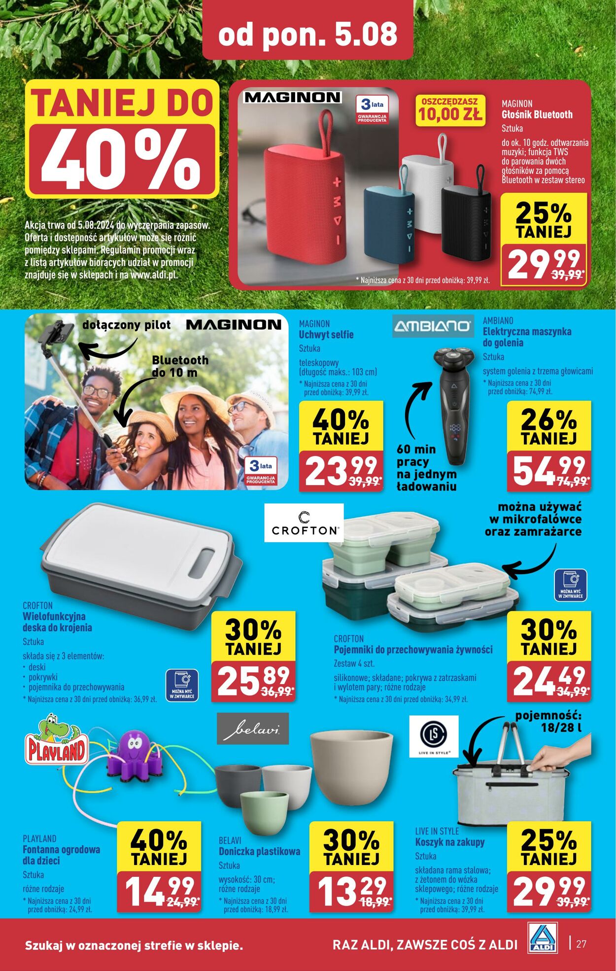 Gazetka Aldi 05.08.2024 - 10.08.2024