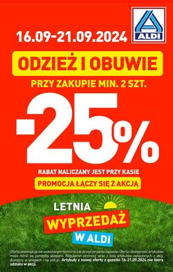 Gazetka Aldi 26.08.2024 - 31.08.2024