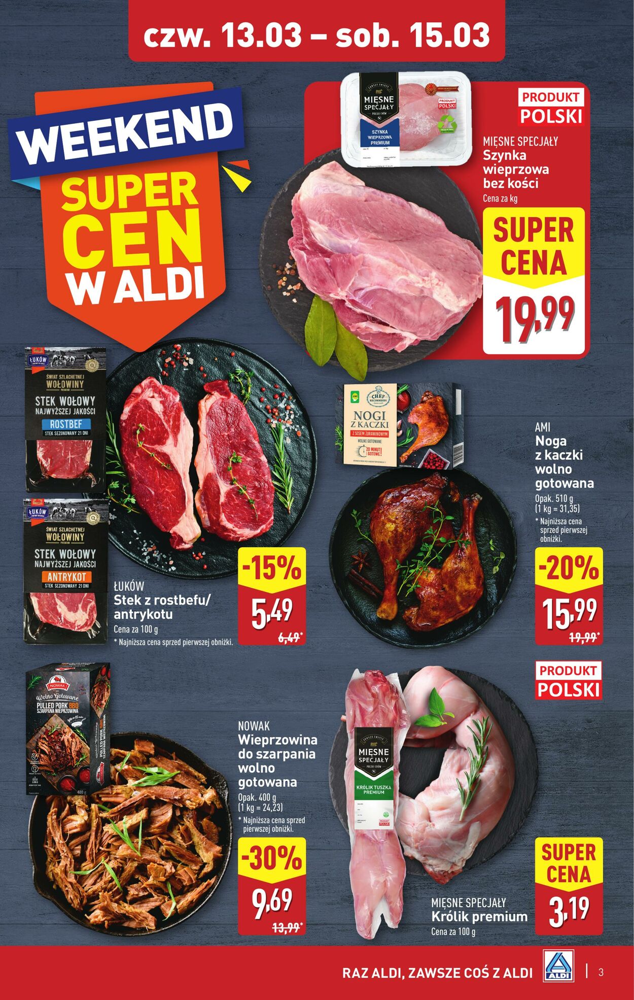 Gazetka Aldi 13.03.2025 - 15.03.2025