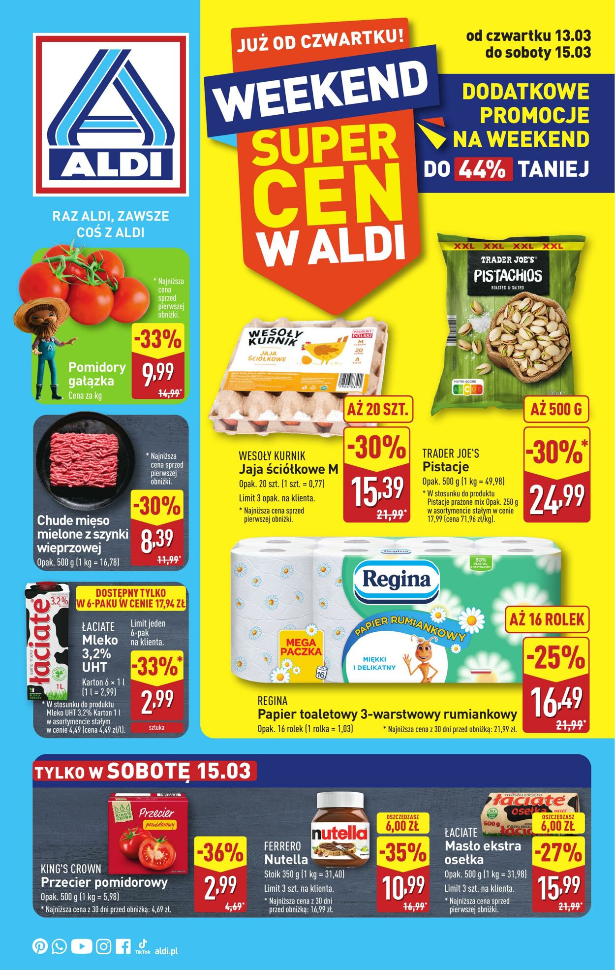 Gazetka Aldi 13.03.2025 - 15.03.2025