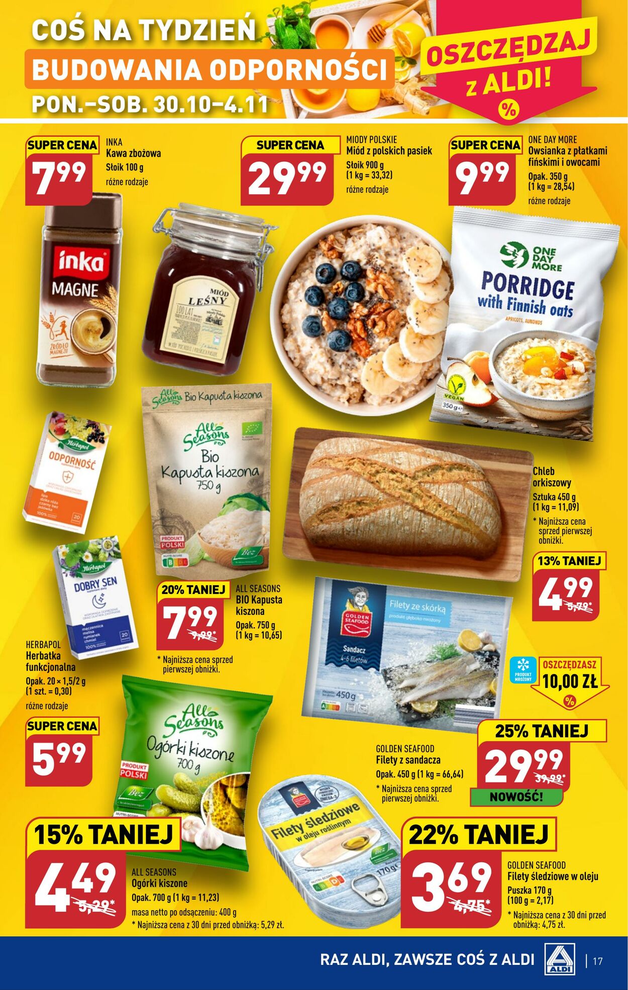 Gazetka Aldi 30.10.2023 - 04.11.2023