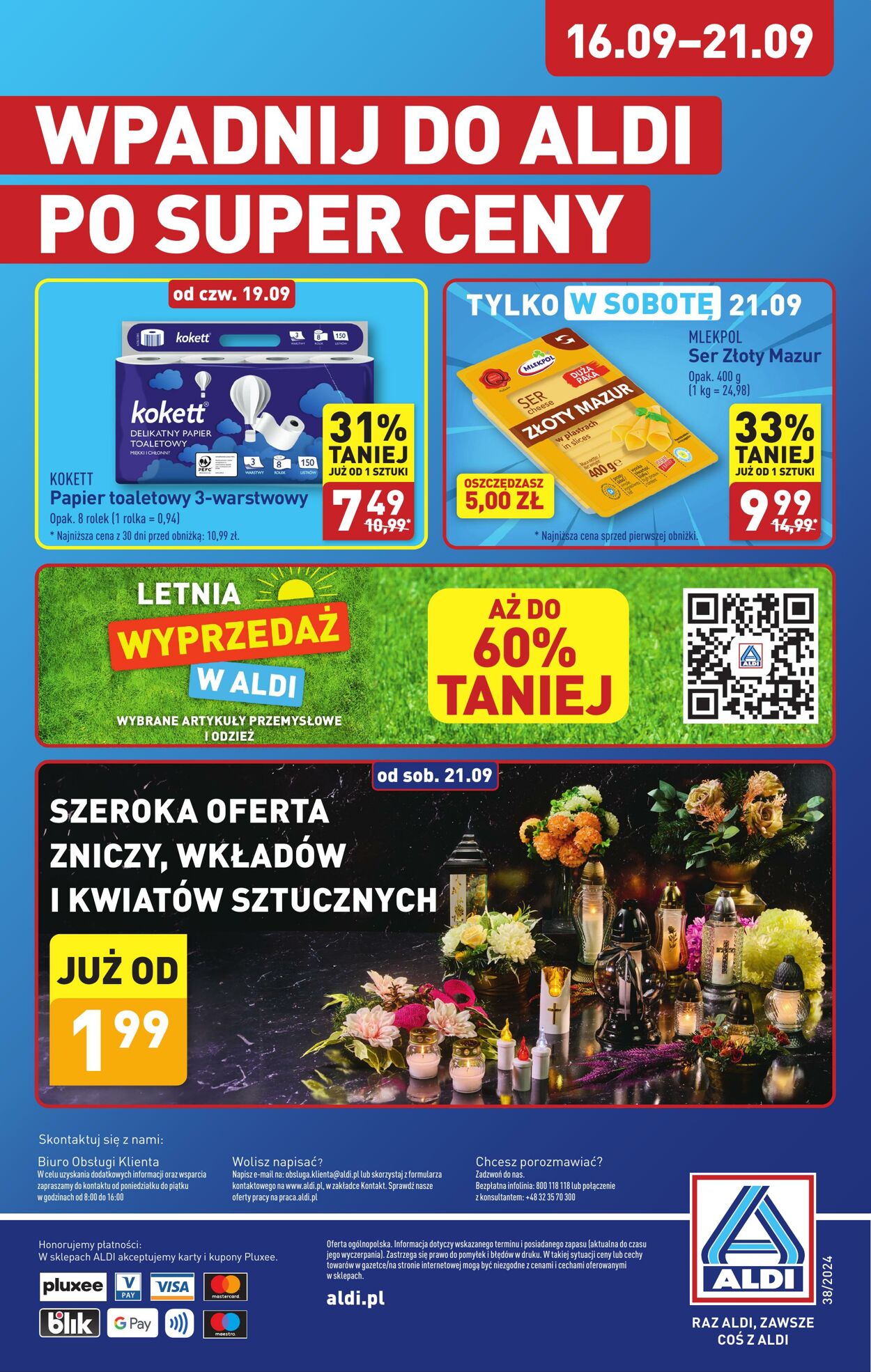 Gazetka Aldi 16.09.2024 - 21.09.2024