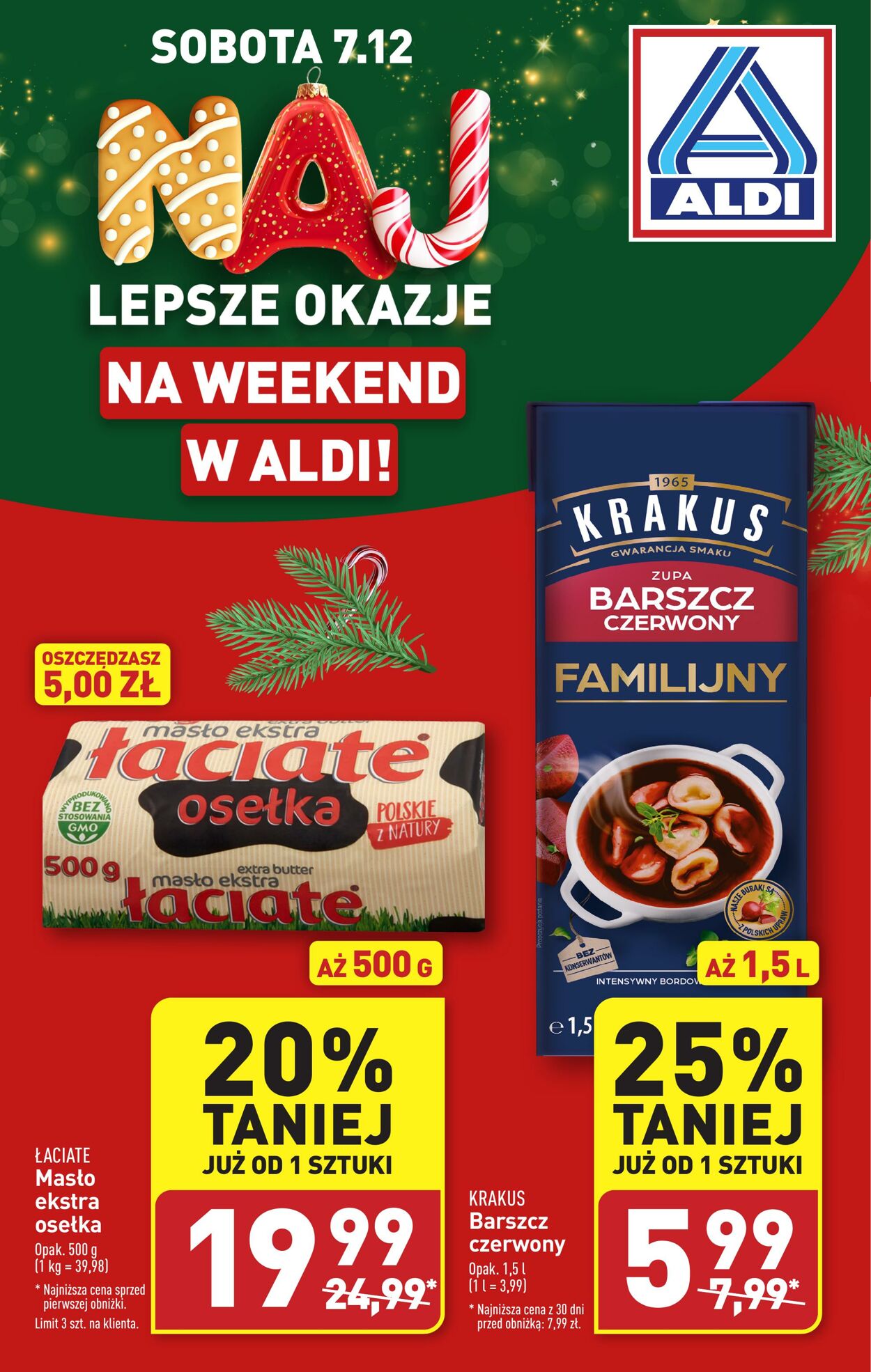 Gazetka Aldi 07.12.2024 - 07.12.2024